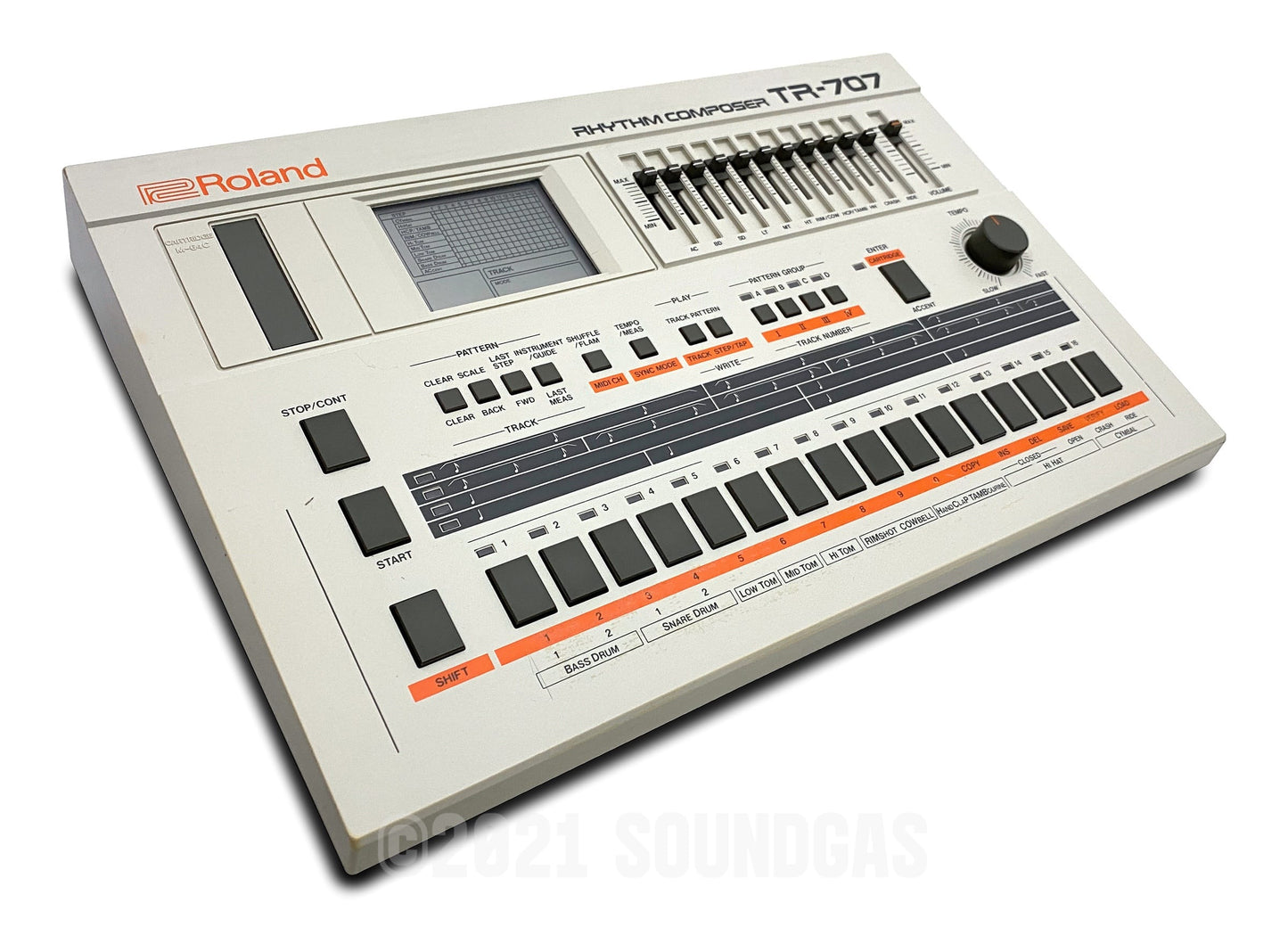 Roland TR-707 Expanded (727 808 909 Linn LM1 DMX)