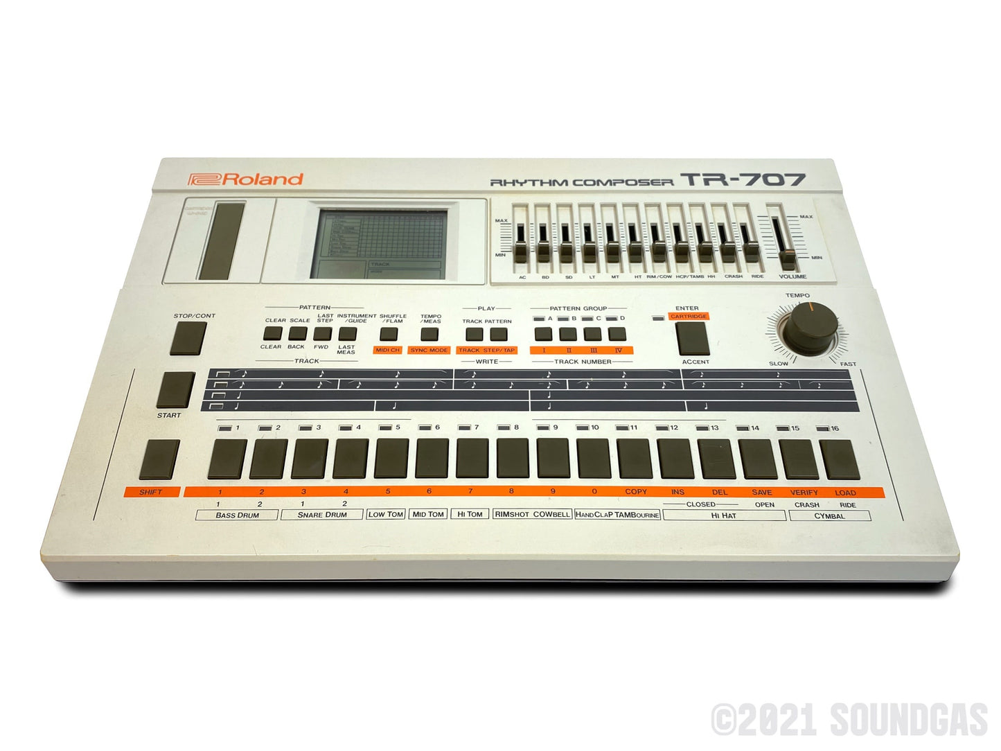 Roland TR-707 Expanded (727 808 909 plus 4 Soundgas Banks)