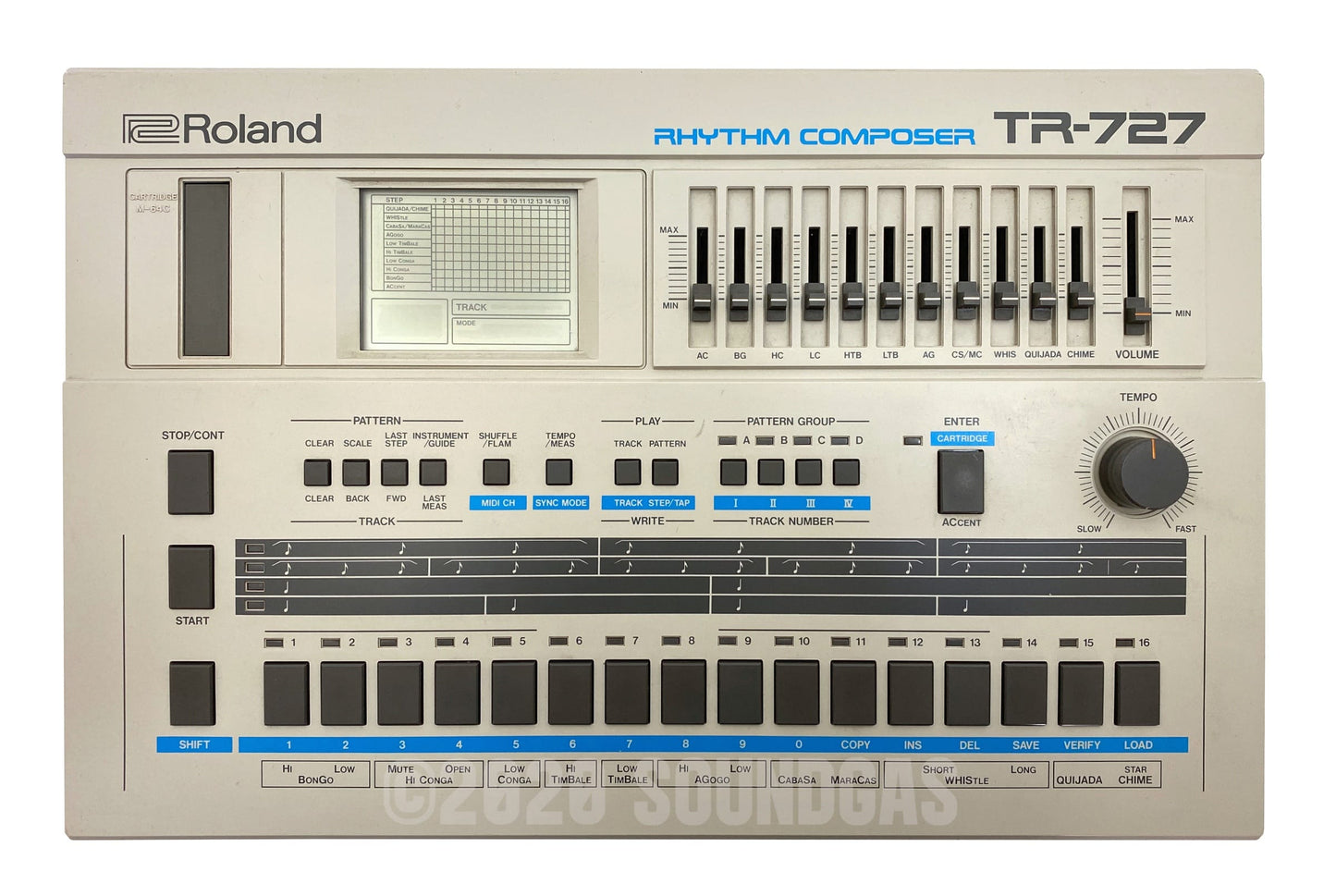 Roland TR-727 Expanded (707 808 909 Linn LM1 DMX)