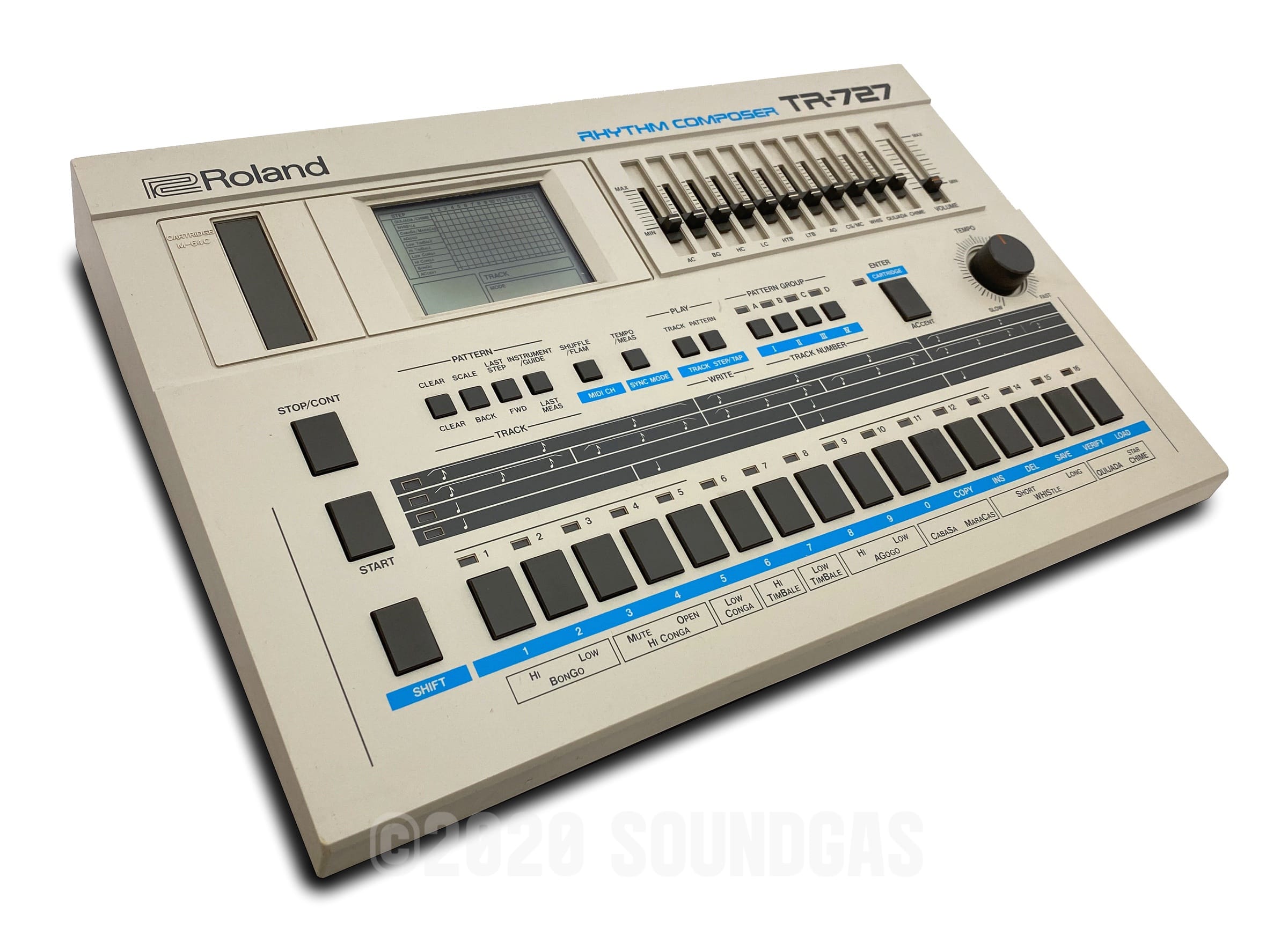 Roland TR-727 Expanded (707 808 909 Linn LM1 DMX) FOR SALE – Soundgas