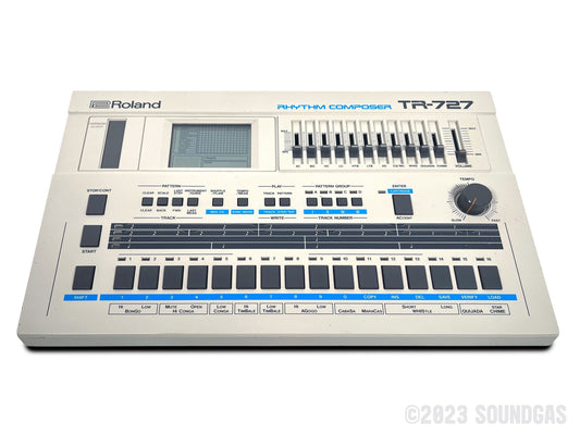 Roland TR-727 Expanded (707 808 909 plus 4 Soundgas Banks)