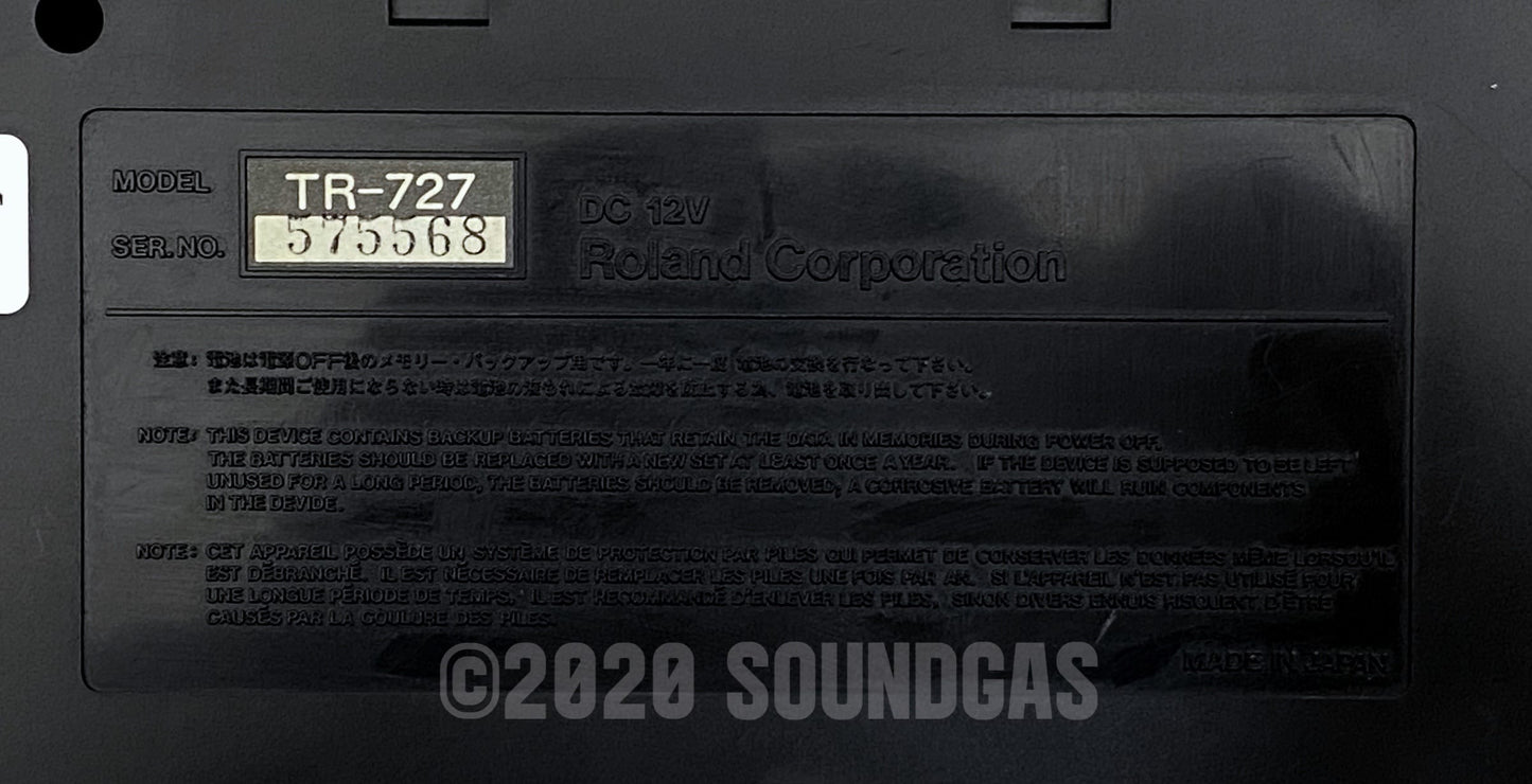 Roland TR-727 Expanded (707 808 909 Linn LM1 DMX)