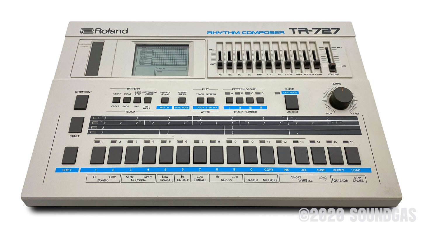 Roland TR-727 Expanded (707 808 909 Linn LM1 DMX)