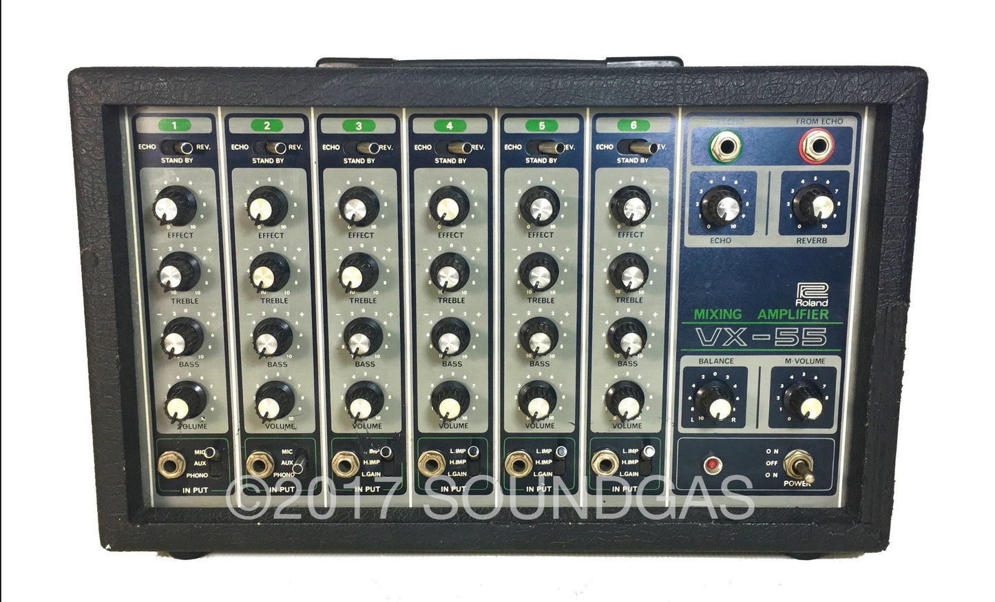 Roland VX-55 Mixer with Spring Reverb