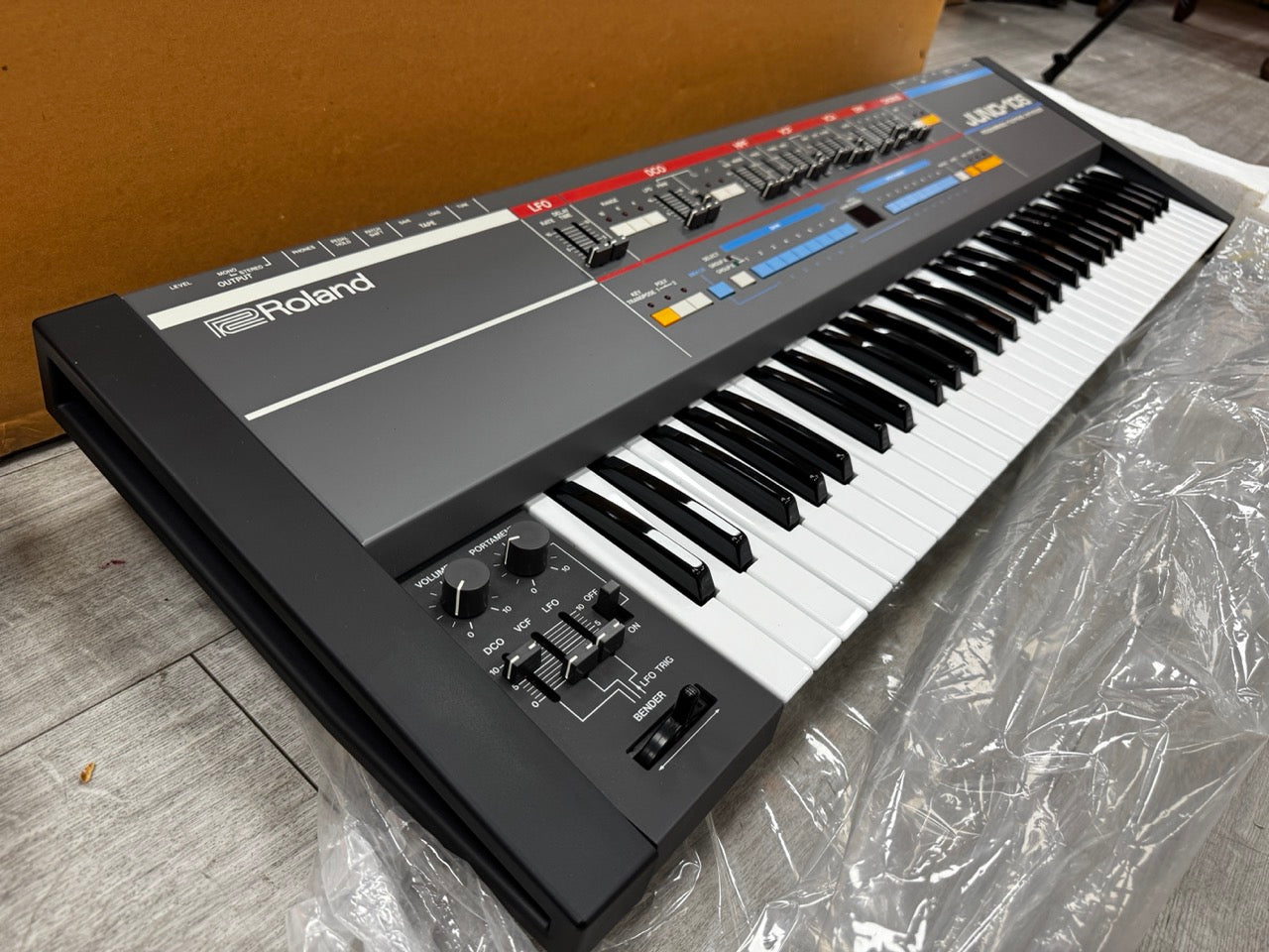 Roland Juno-106 NOS/Boxed For Sale - SN 554310