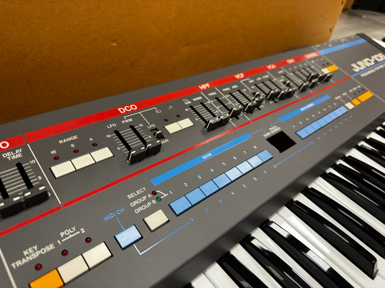 Roland Juno-106 NOS/Boxed For Sale - SN 554310