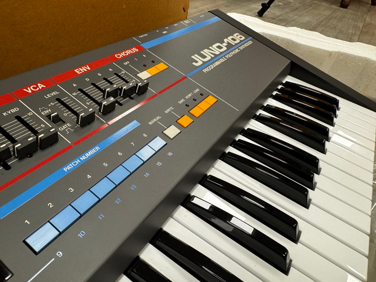 Roland Juno-106 NOS/Boxed For Sale - SN 554310