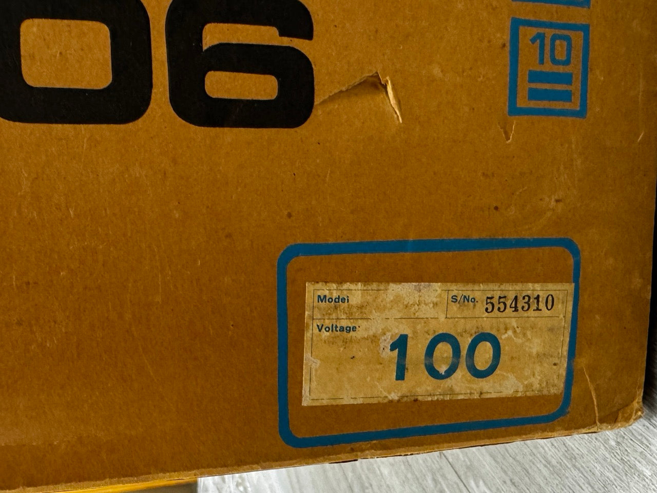 Roland Juno-106 NOS/Boxed For Sale - SN 554310