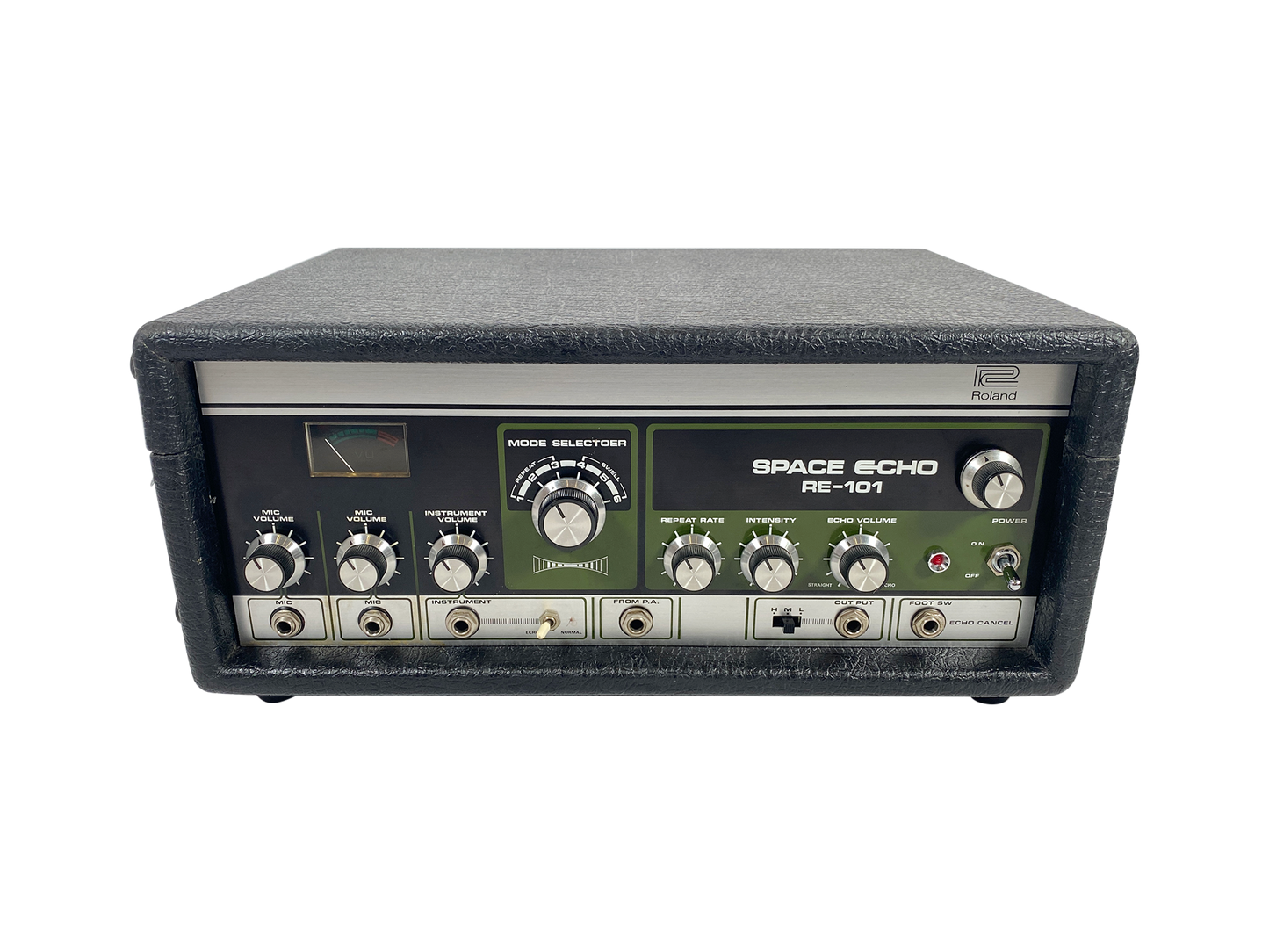 Roland RE-101 Space Echo Super Slow Motor Mod & Early Preamp