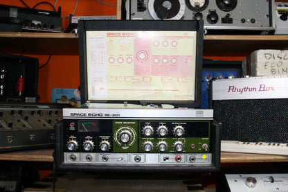 Roland RE-201 Space Echo Early Preamp Mod (Zero Head Gain)