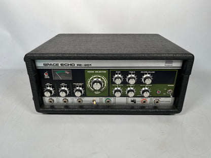 Roland RE-201 Space Echo, Early Preamp Mod, Zero Head Gain