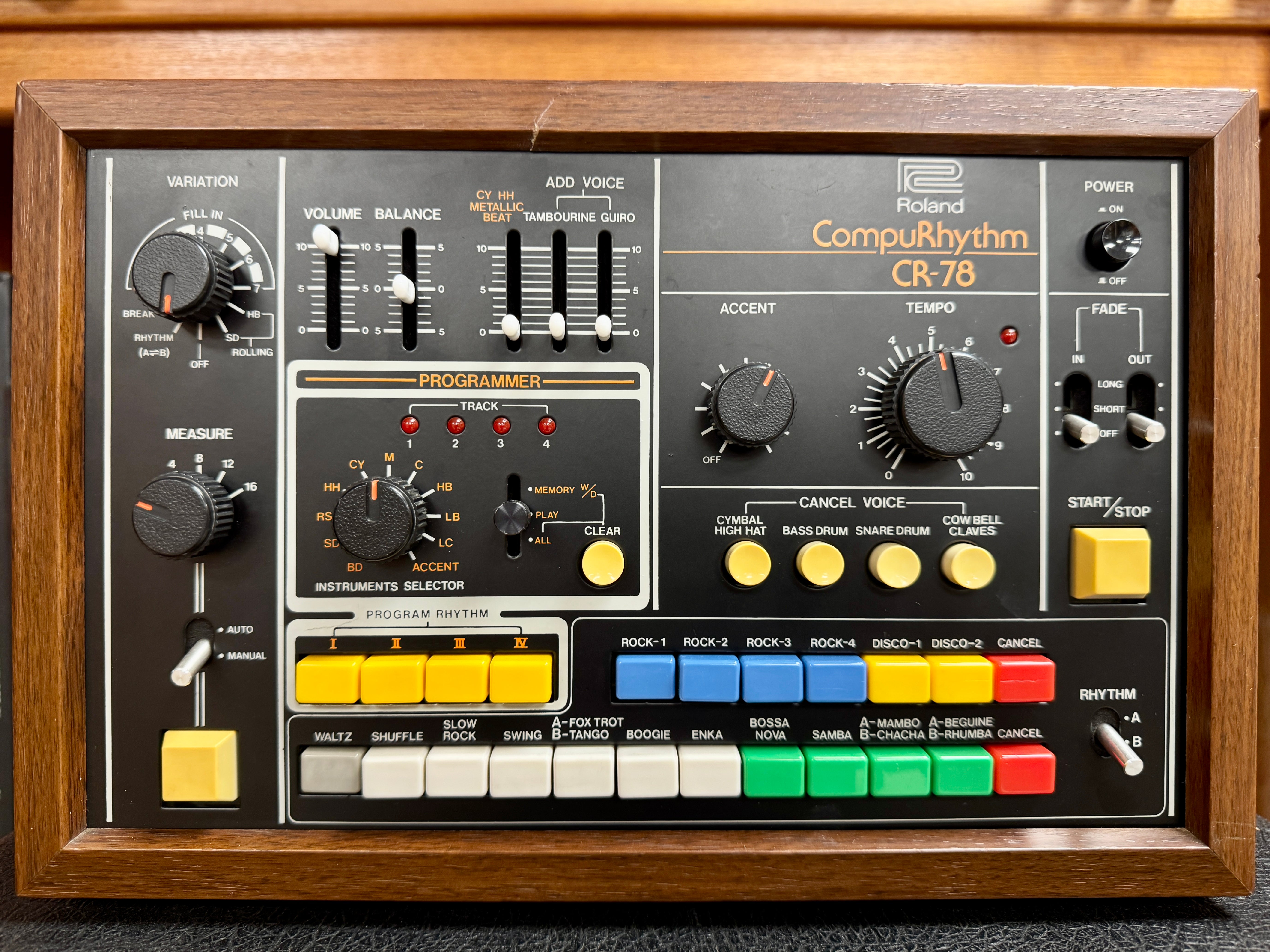 Roland CR-78 CompuRhythm - SN 770380