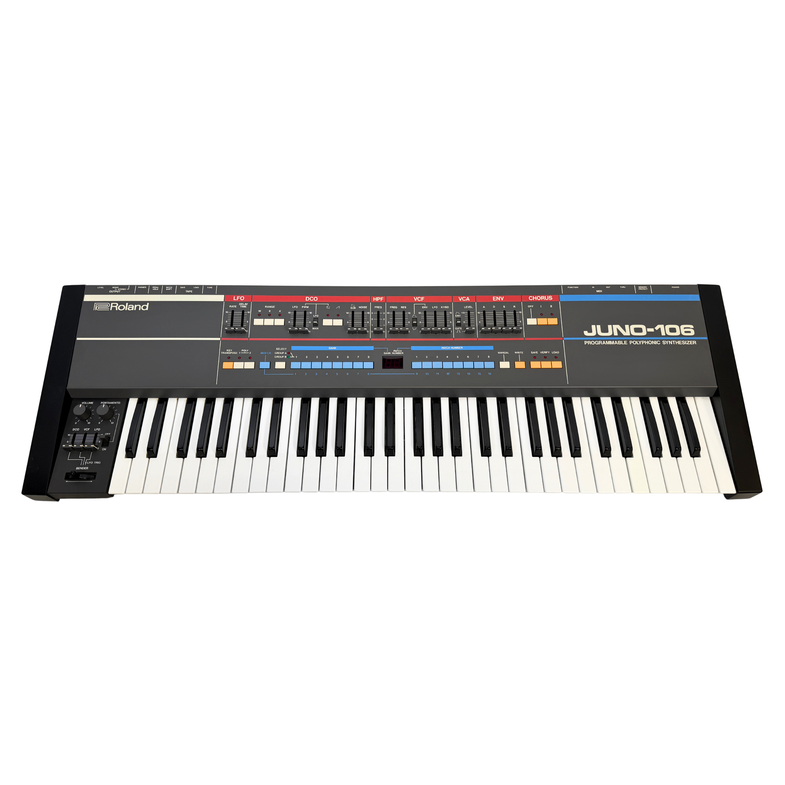 Roland Juno-106 555603 Front On