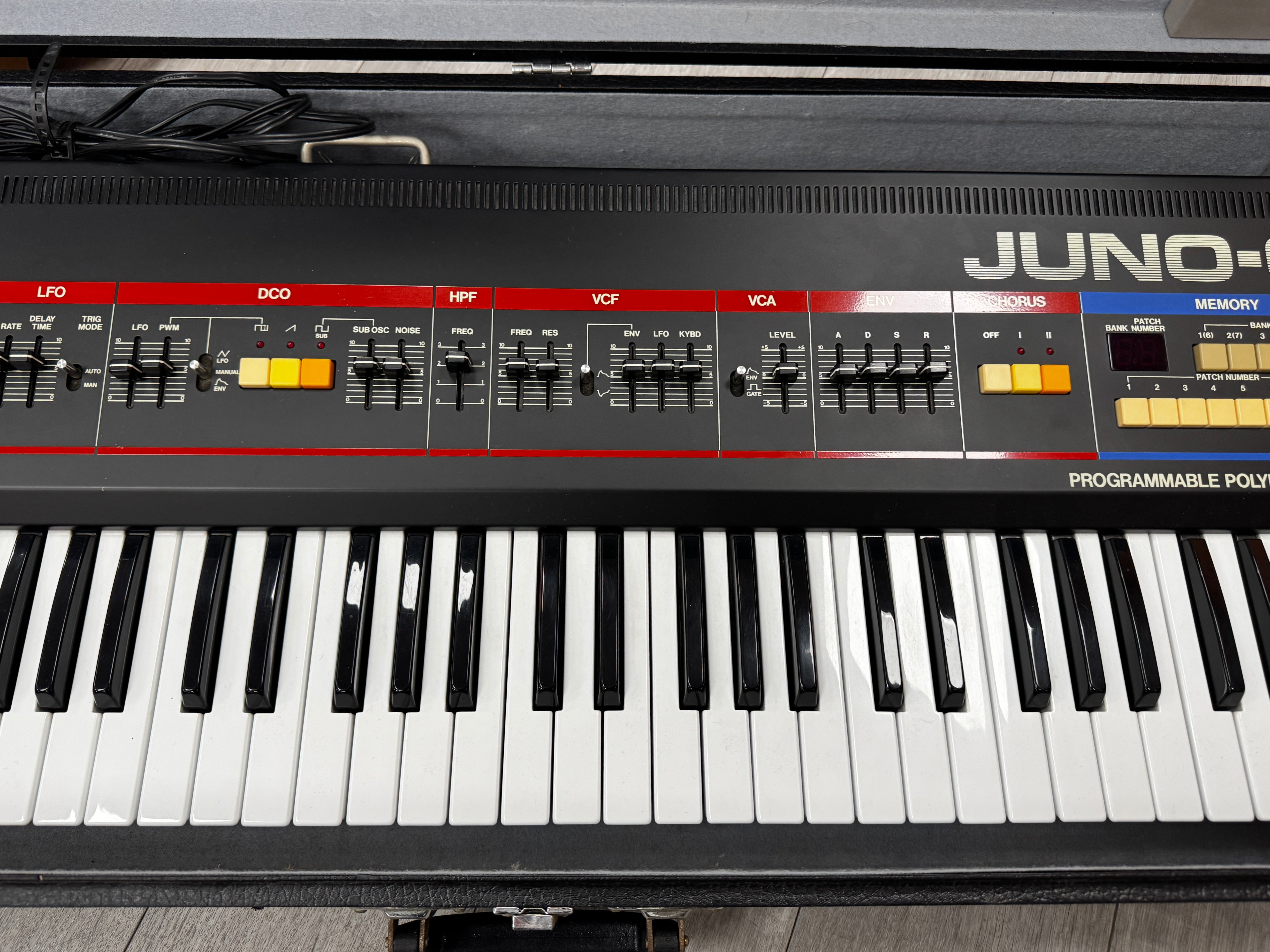 Roland Juno-60 Factory Fresh/Cased  - SN 291295