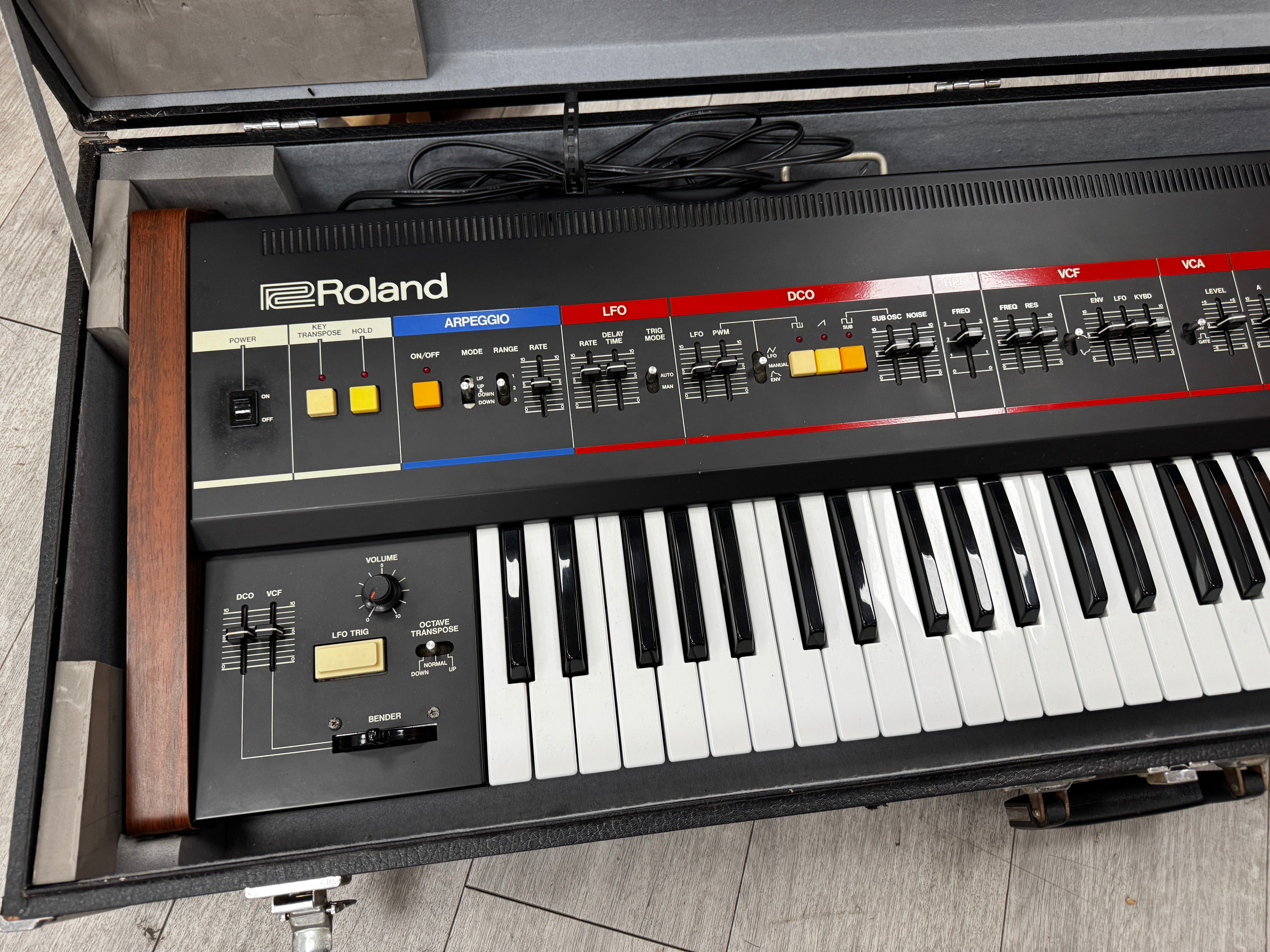 Roland Juno-60 Factory Fresh/Cased  - SN 291295