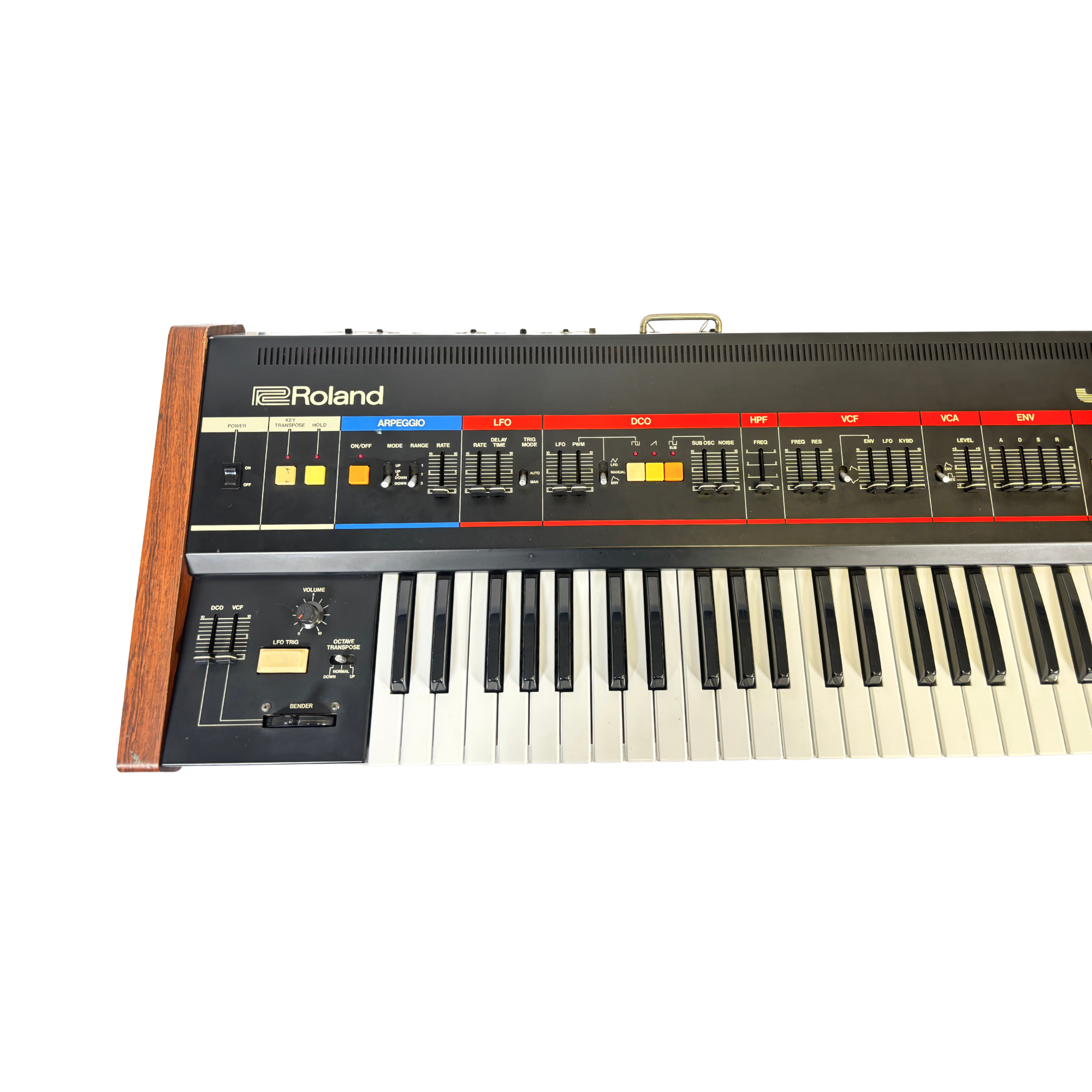 Roland Juno-60 for sale - SN 220197 cropped left
