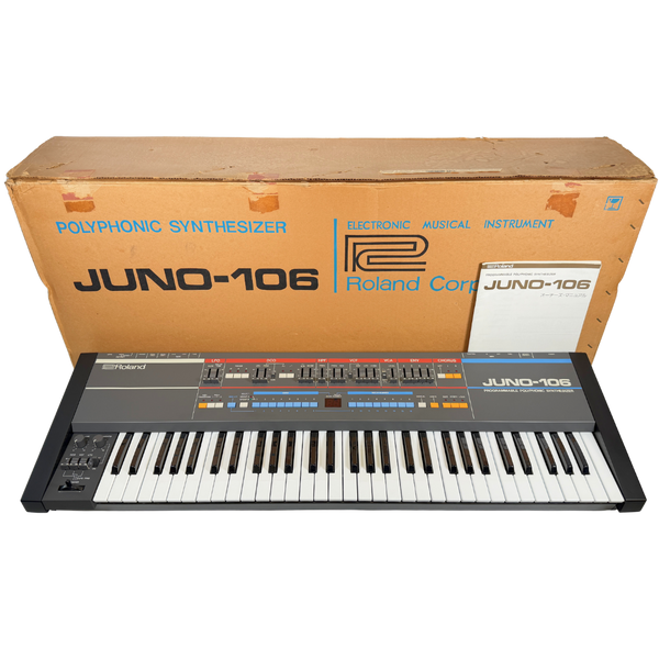 Roland Juno-106 NOS/Boxed (SN 554310) - FOR SALE – Soundgas