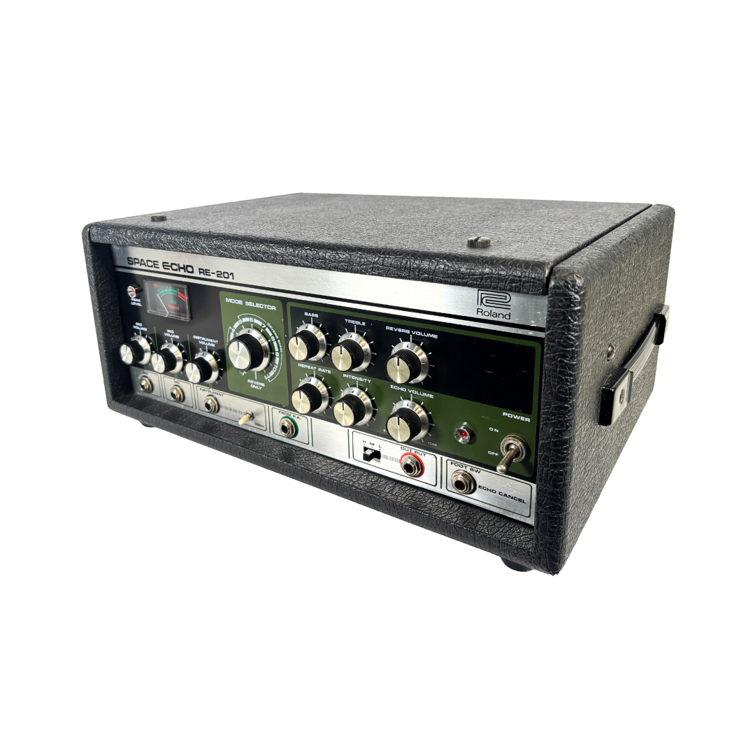 Roland RE-201 Space Echo Early Preamps - SN 464926 side