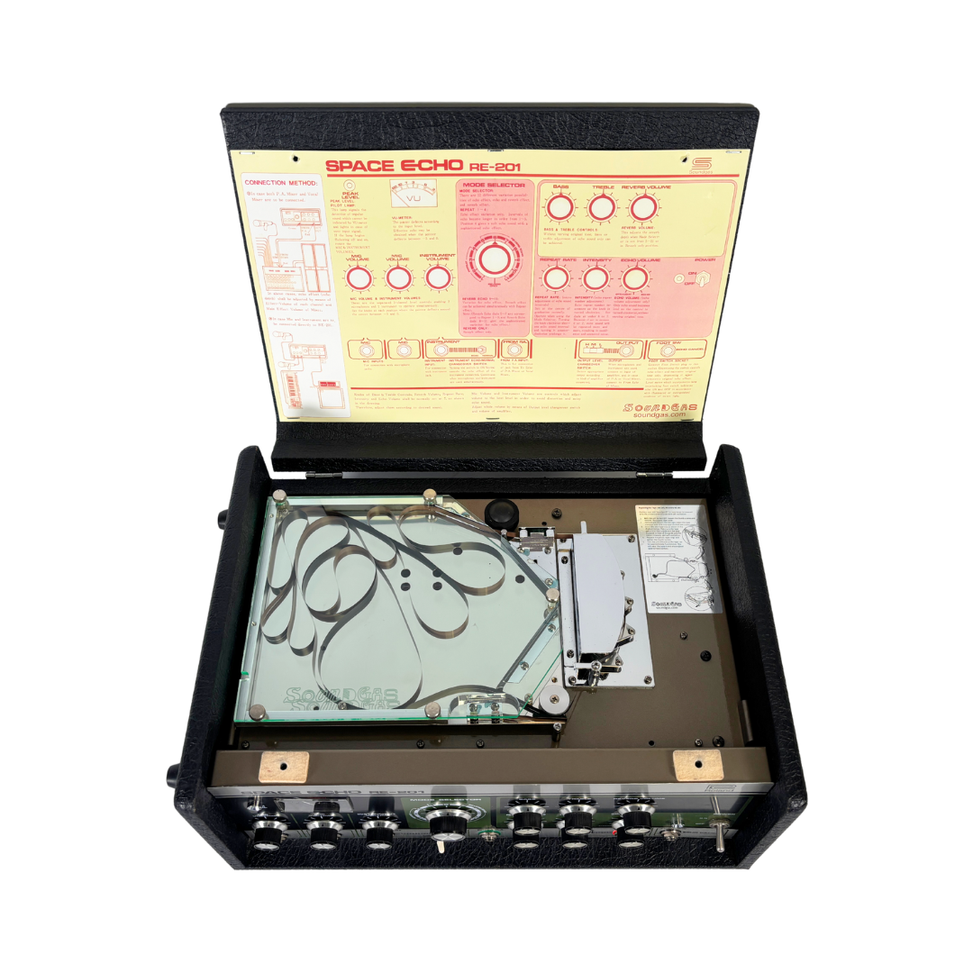 Roland RE-201 Space Echo Early Preamps - SN 464926 above