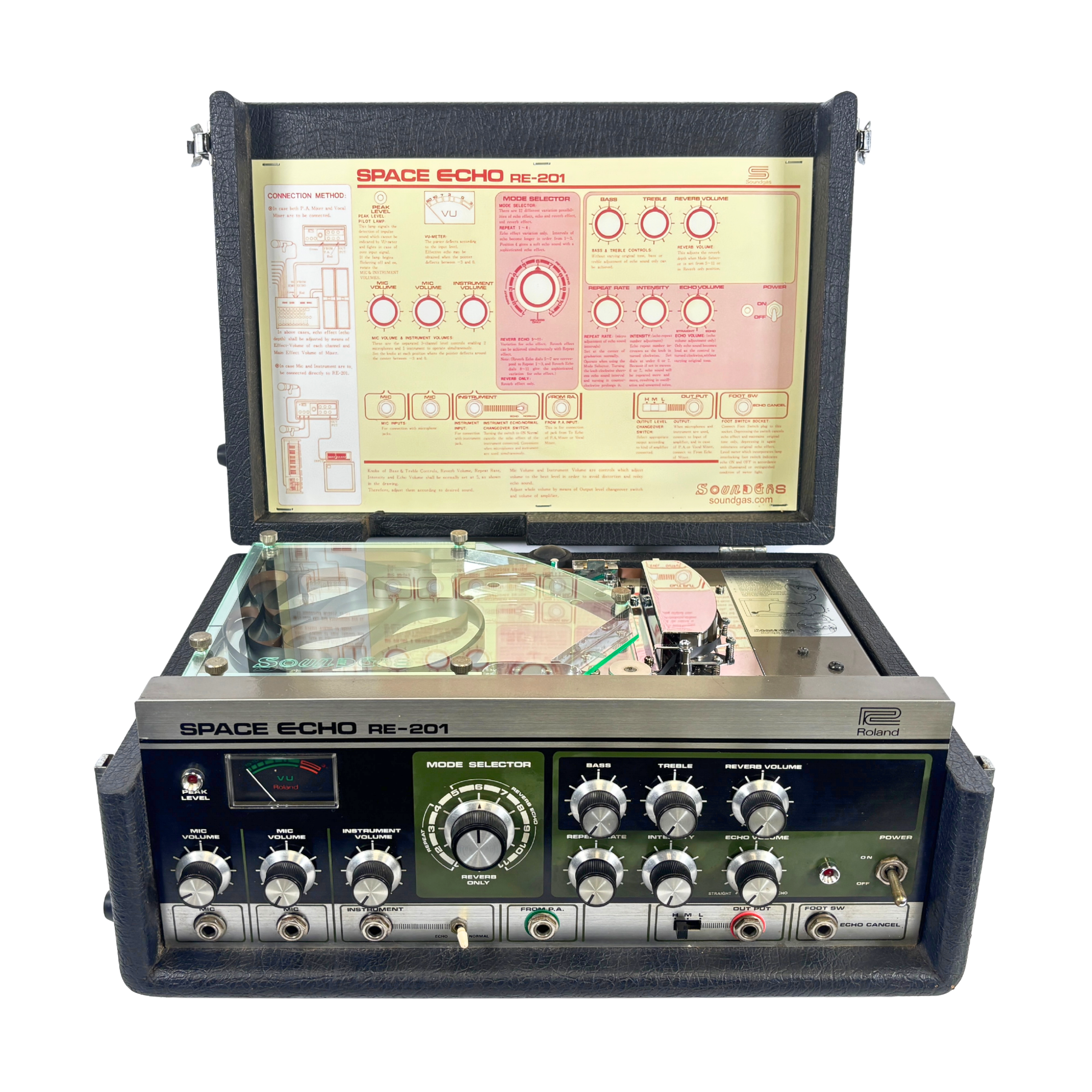 Roland RE-201 Space Echo Early Preamps - SN 642474_3