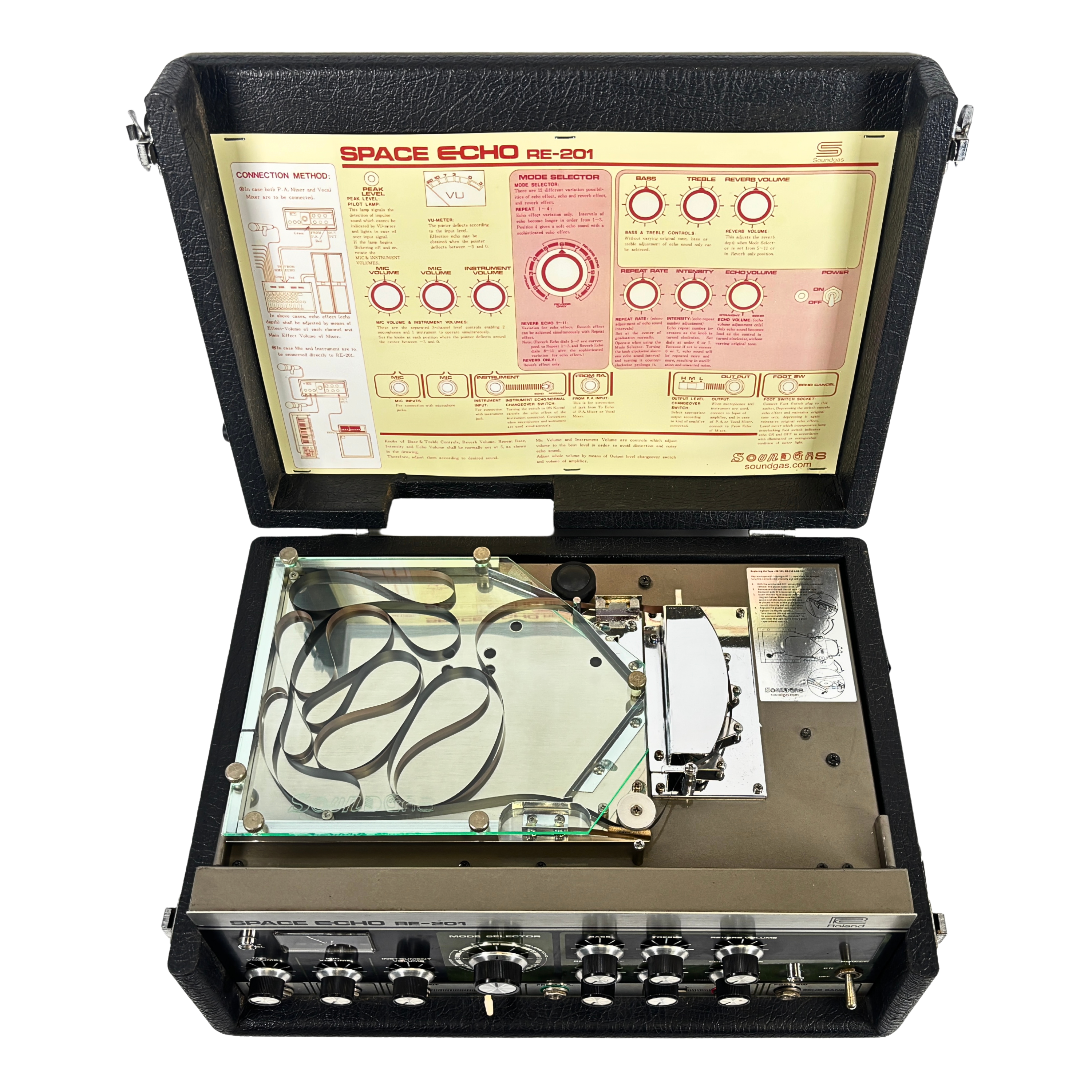 Roland RE-201 Space Echo Early Preamps - SN 642474_4