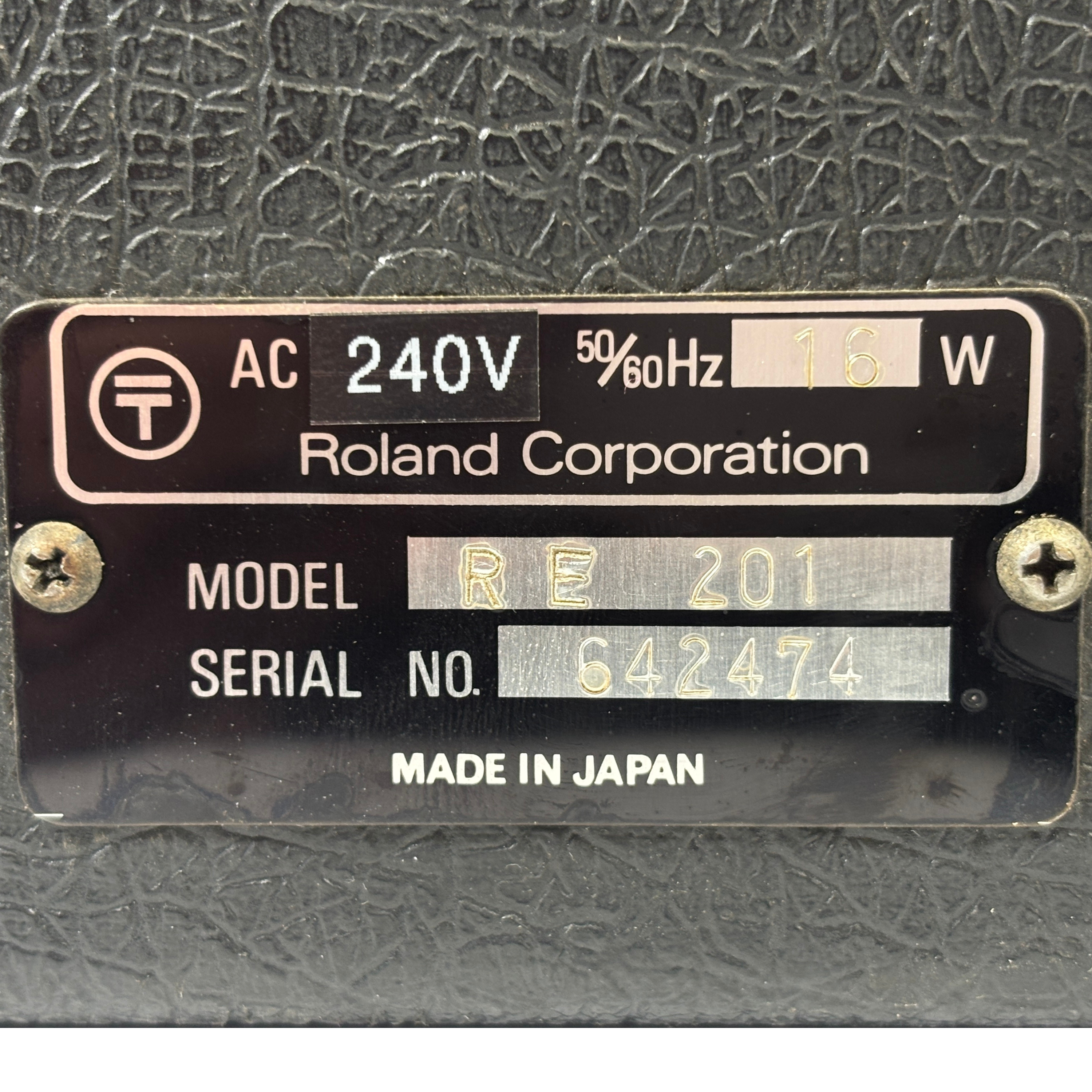 Roland RE-201 Space Echo Early Preamps - SN 642474_8