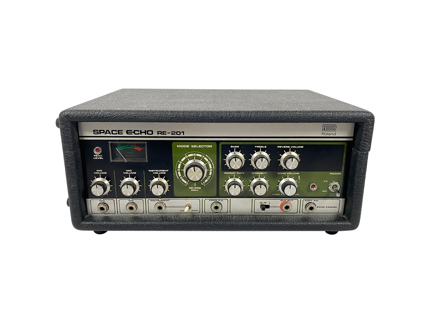 Roland RE-201 Space Echo Early Preamp Mod (Zero Head Gain)