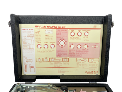 Roland RE-201 Space Echo Early Preamp Mod (Zero Head Gain)