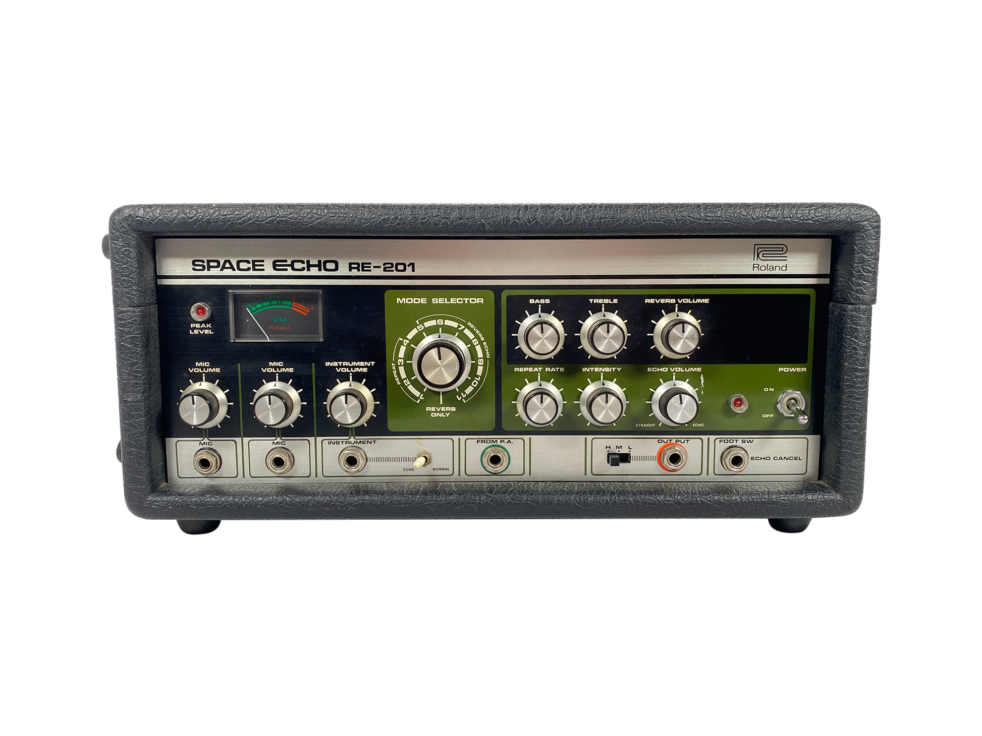 Roland RE-201 Space Echo Early Preamp Mod (Zero Head Gain)