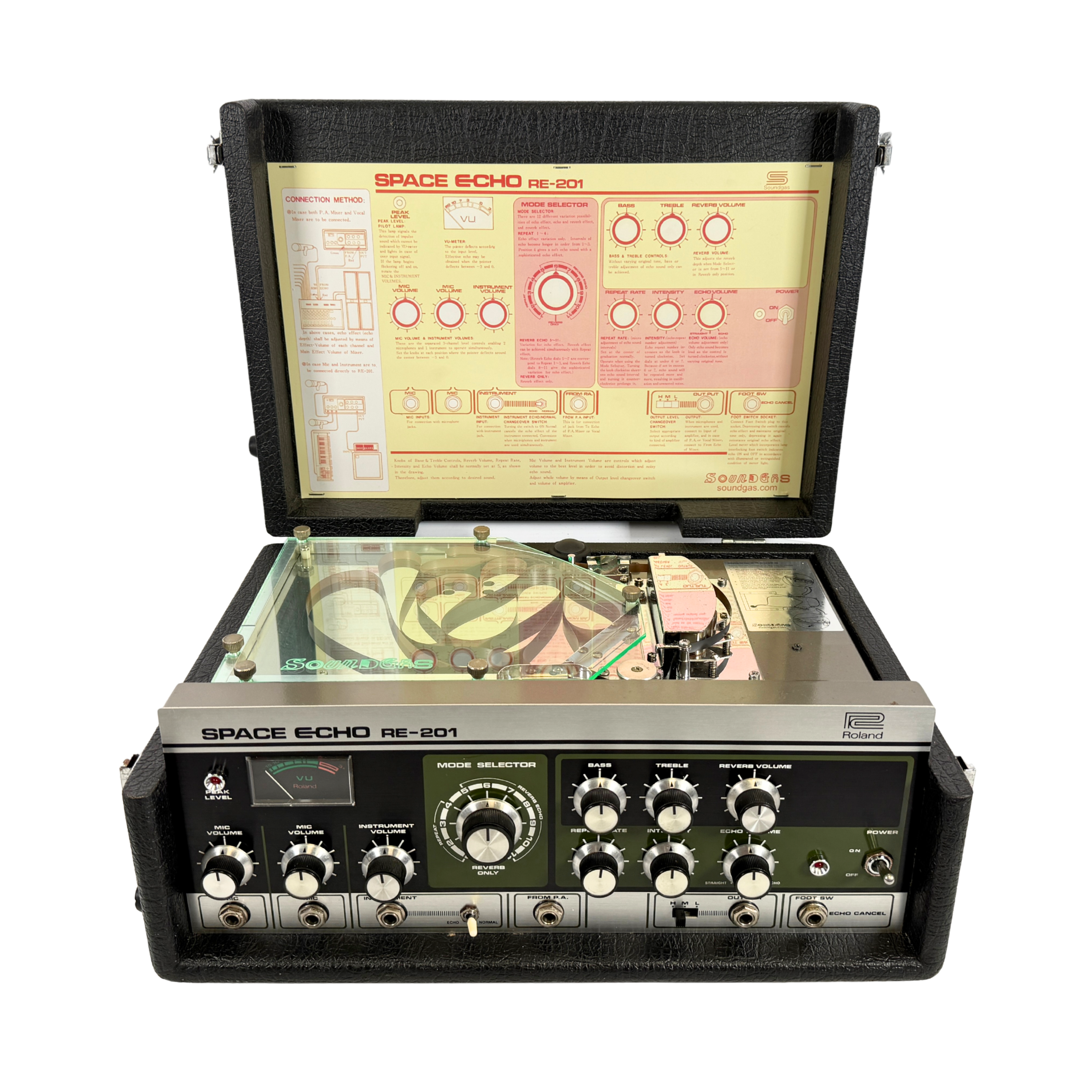 Roland RE-201 Space Echo Early Preamps - SN 565684_3