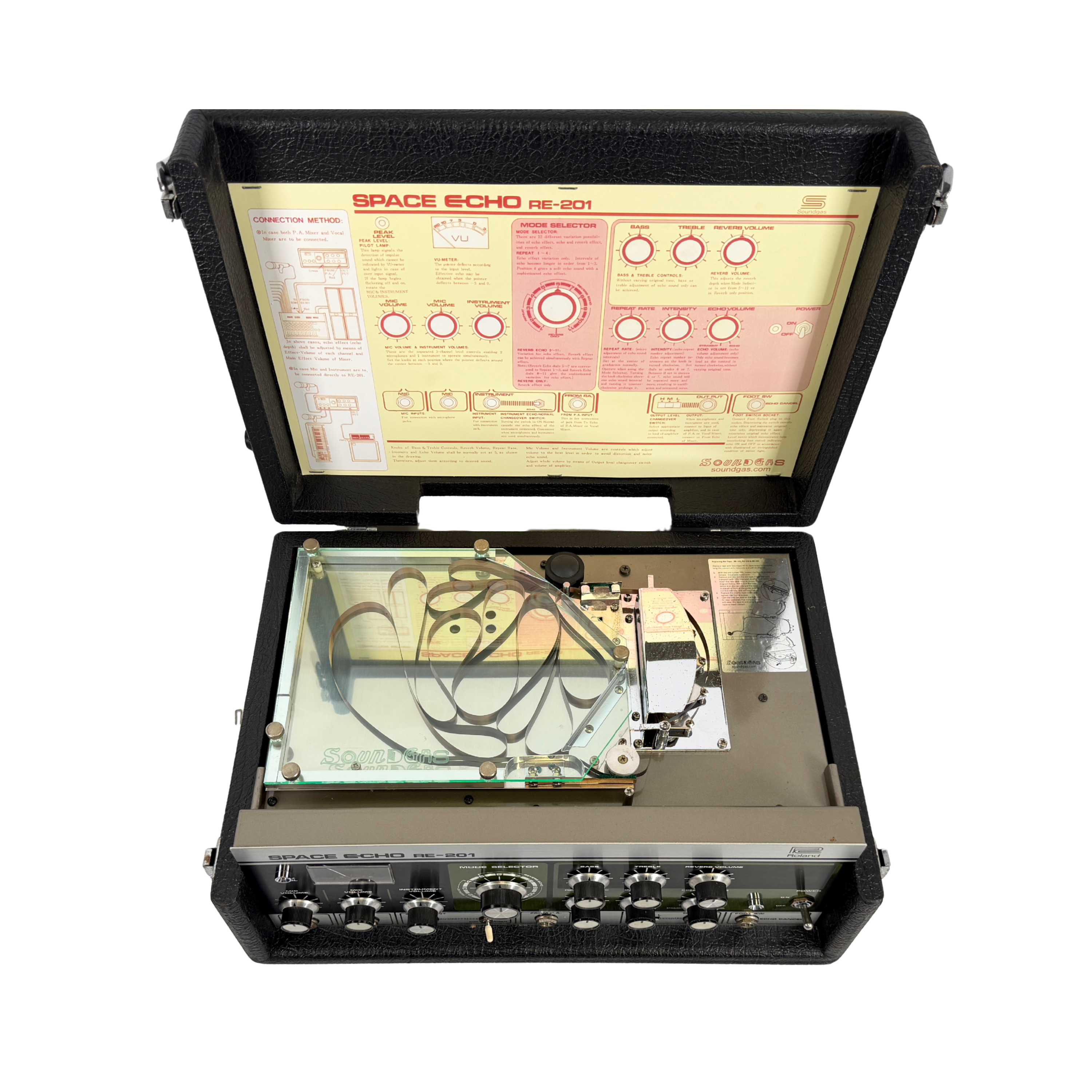 Roland RE-201 Space Echo Early Preamps - SN 565684_5