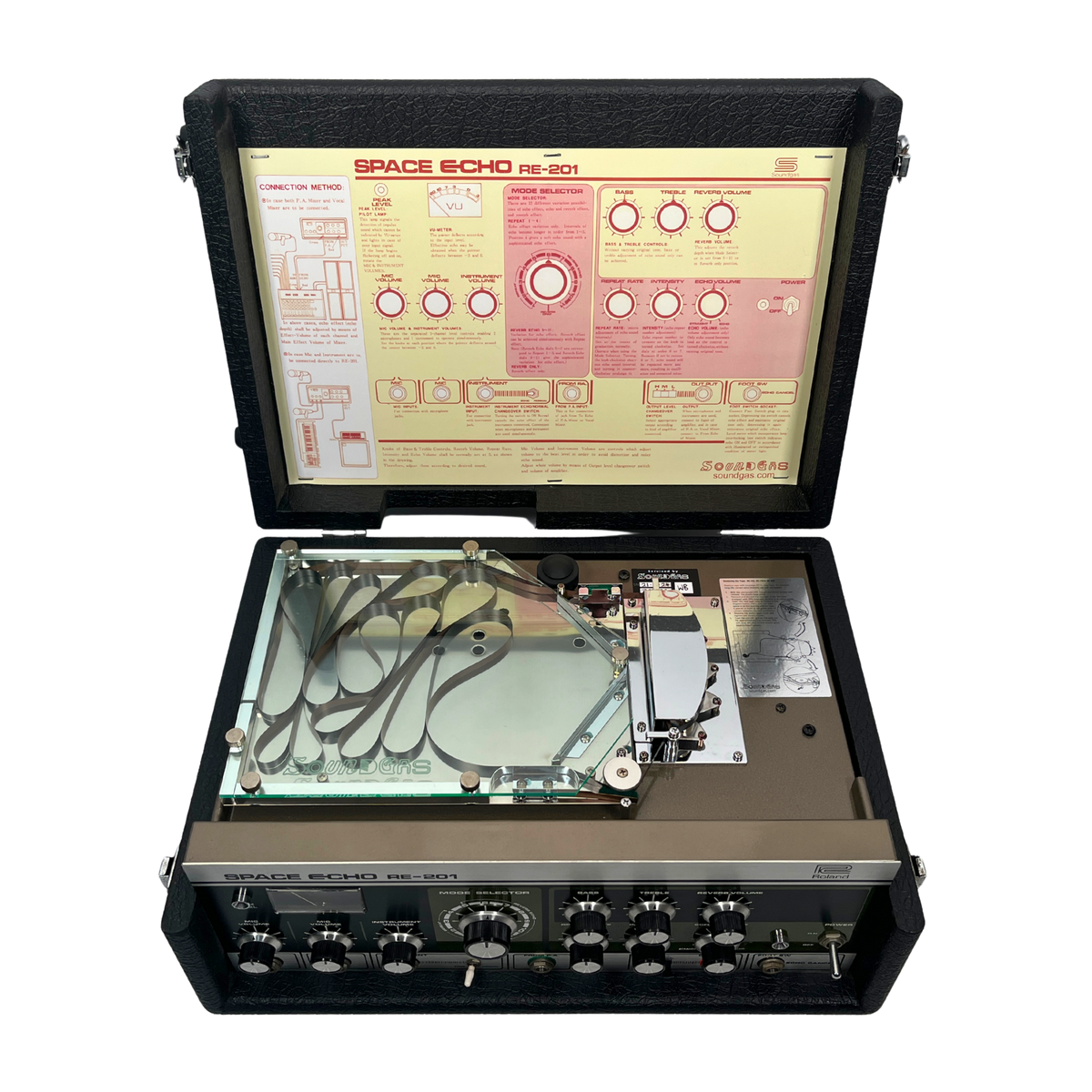 Roland RE-201 Space Echo, Early Preamp Mod