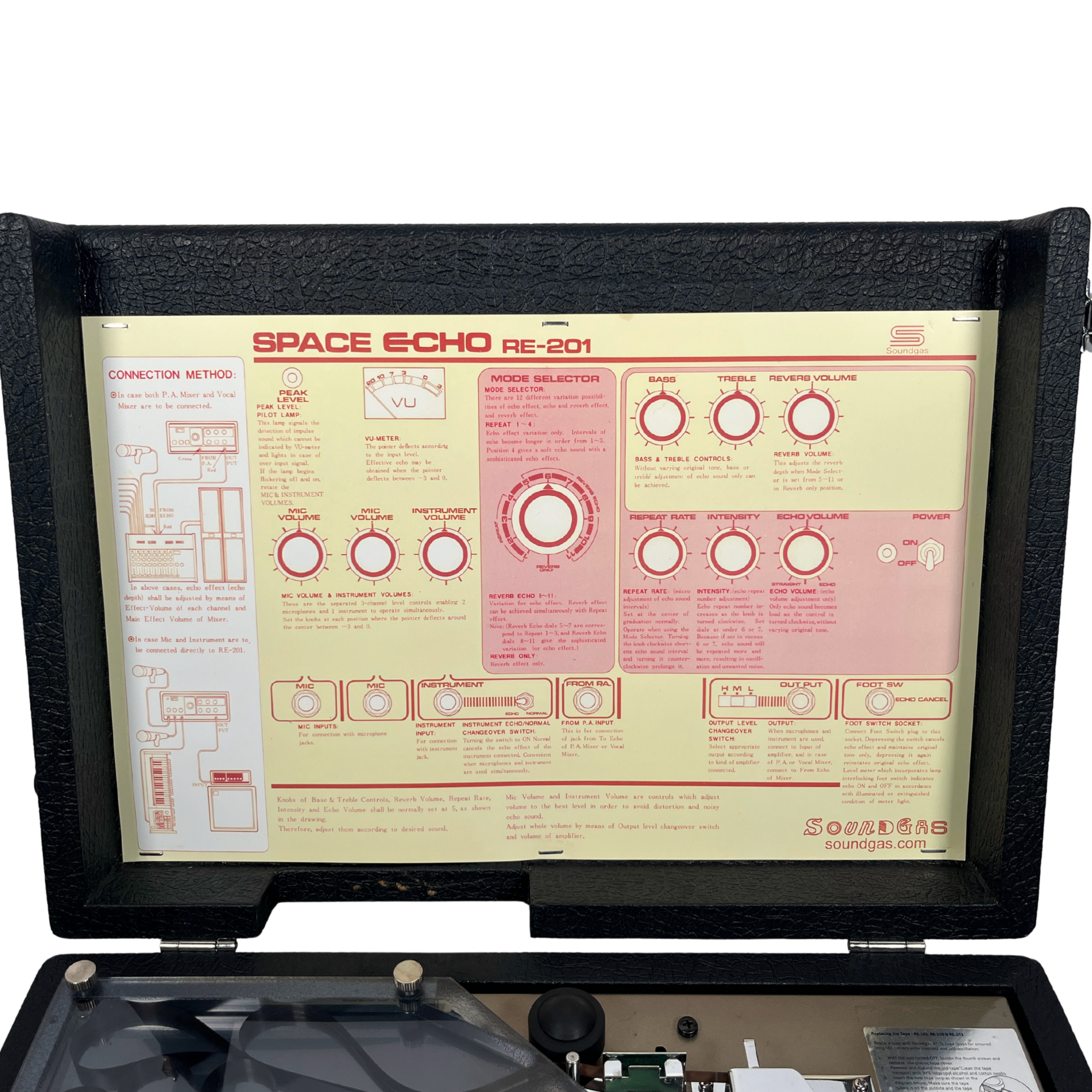 Roland RE-201 Instruction Sheet (0077240)
