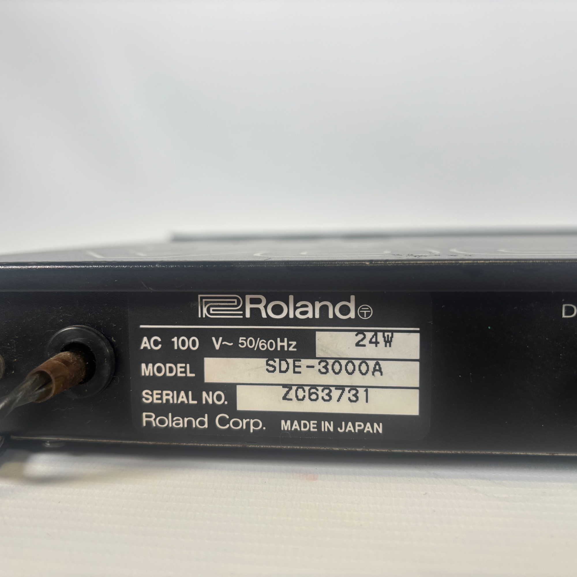 Roland SDE-3000A Digital Delay - SN ZC63731