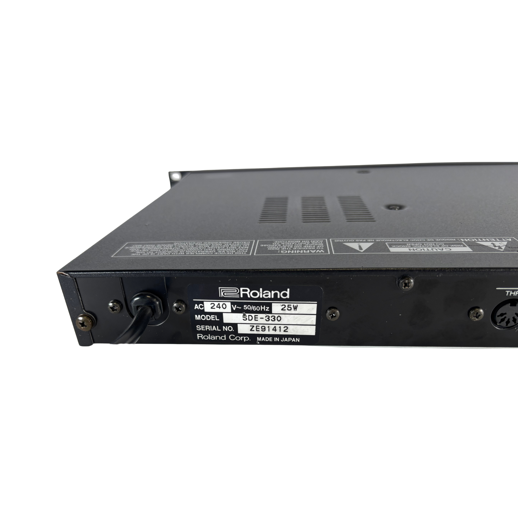 Roland SDE-330 serial (91412)
