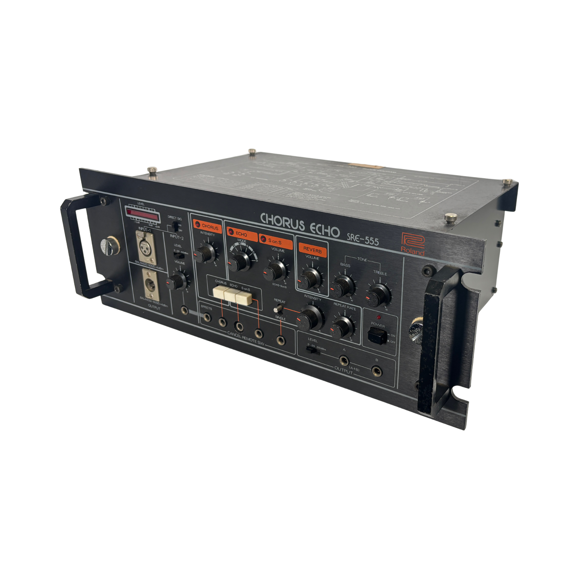 Roland SRE-555 Chorus Echo - SN 223460 right