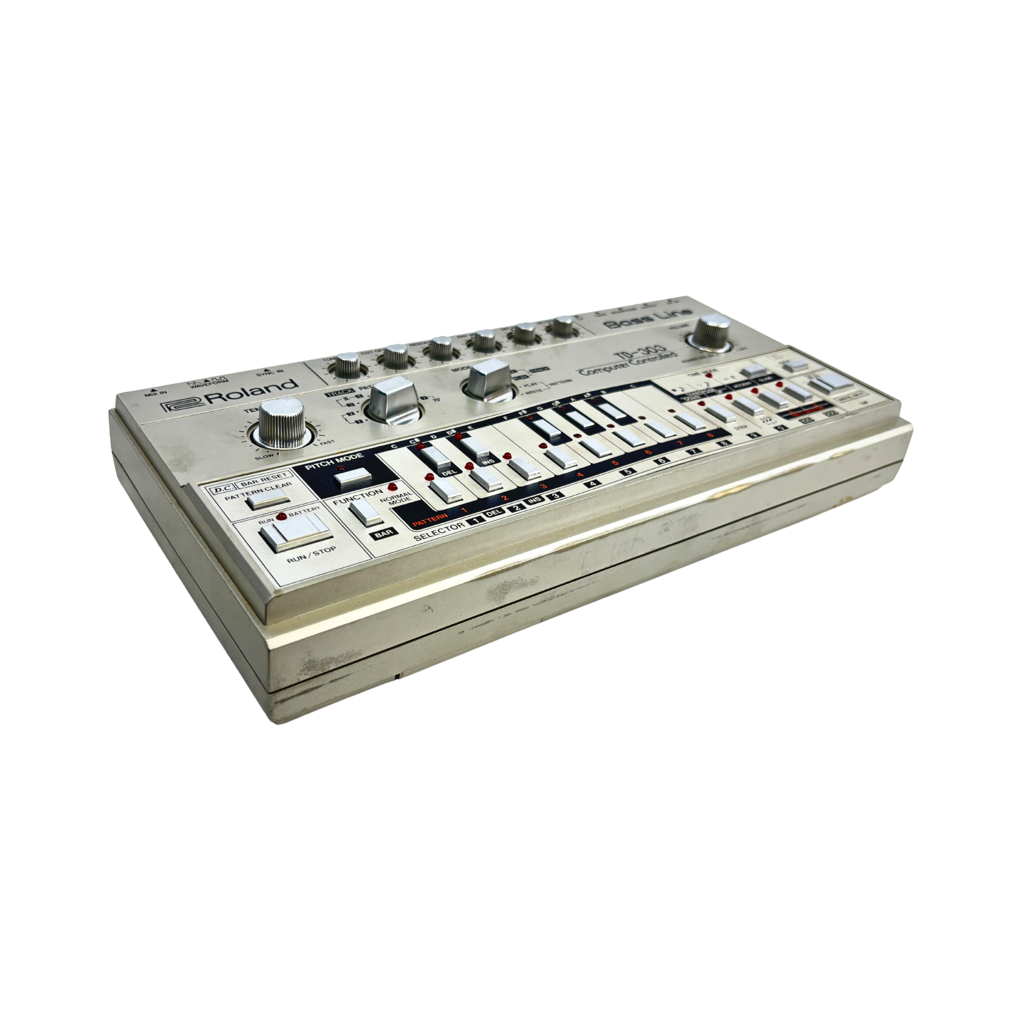 Roland TB-303 Bass Line - SN 110100 left