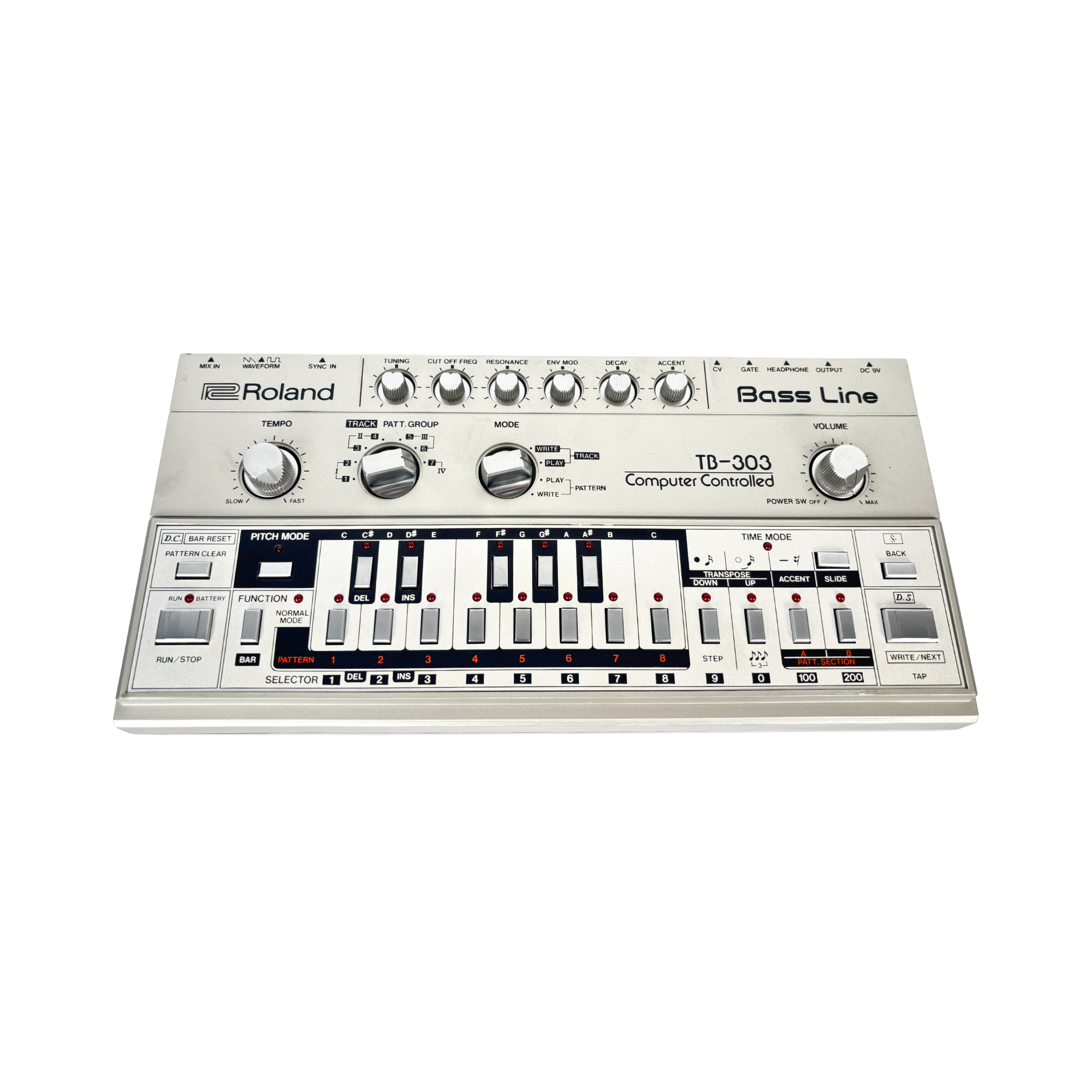 Roland Bass Line TB-303 ローランド　ベースライン Roland TB-303 Bass Line In Action - YouTube