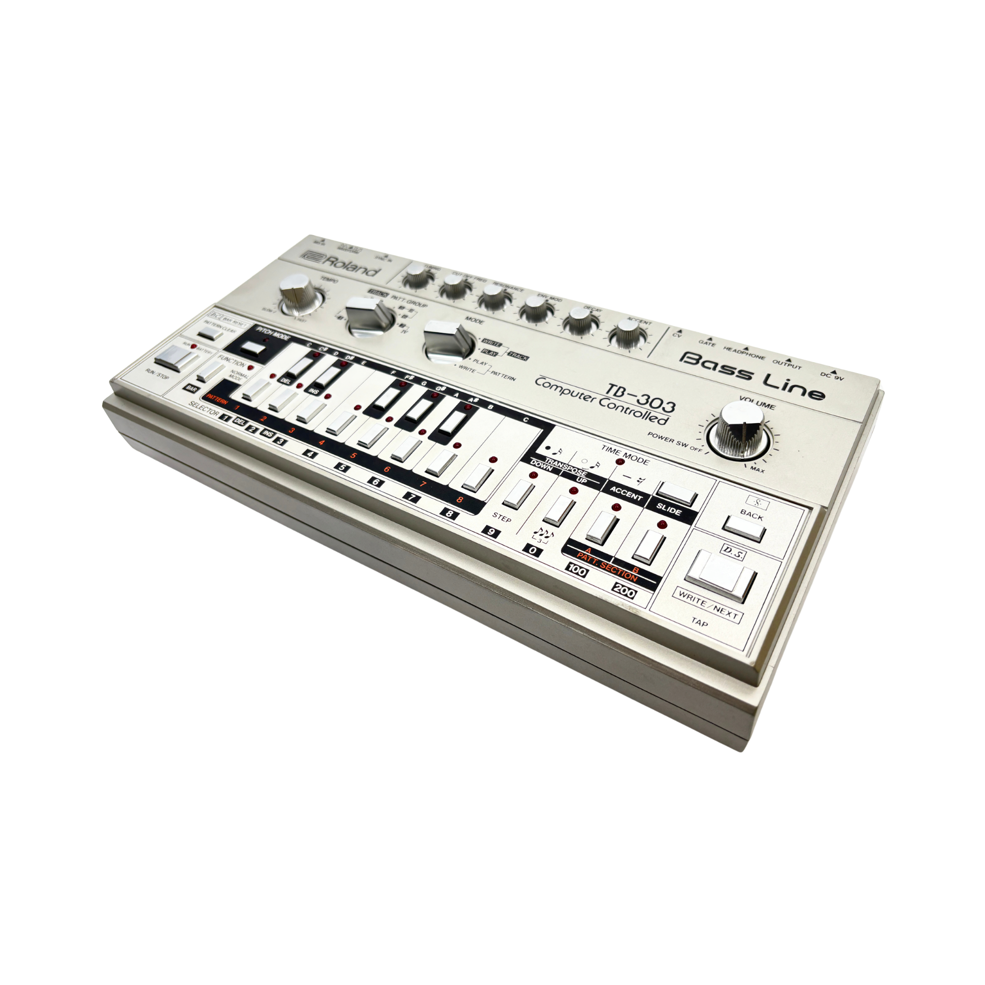 Roland TB-303 Bass Line - SN 110100 right