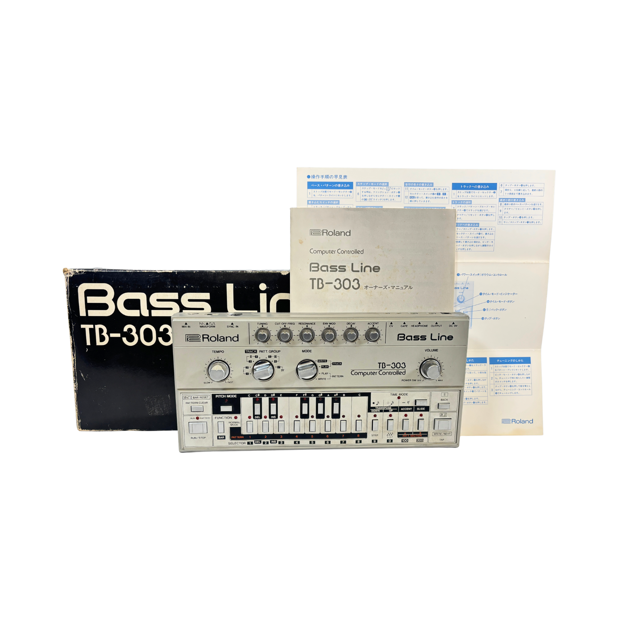 Roland TB-303 Bass Line - SN 110100