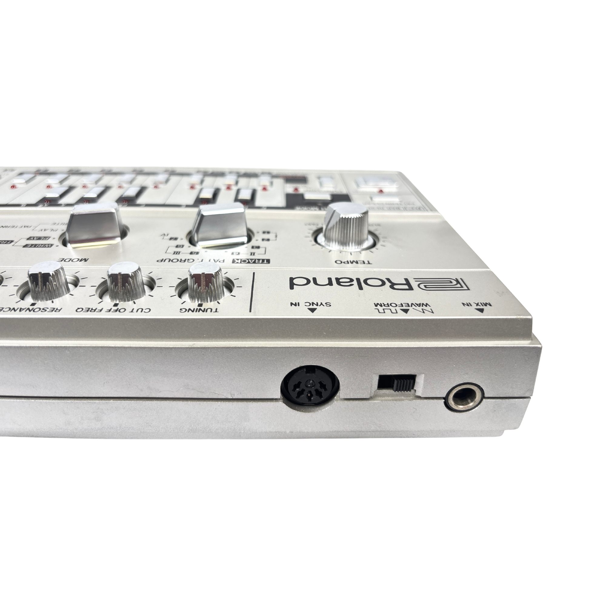 Roland TB-303 Bass Line - SN 110100 close up top