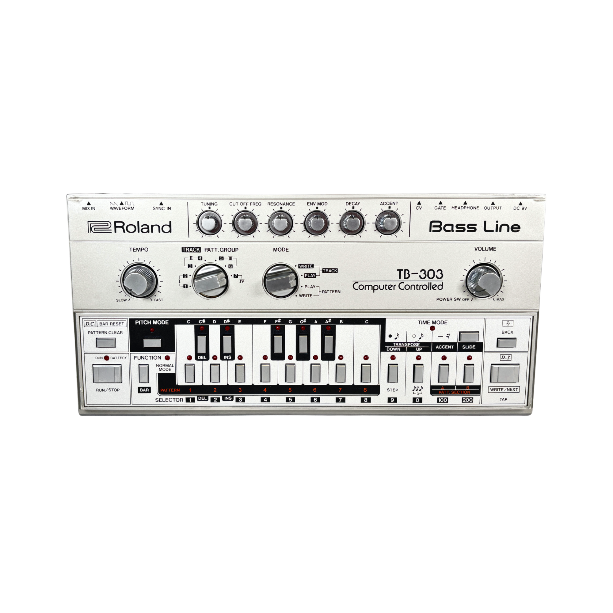 Roland TB-303 Bass Line - SN 163500 above