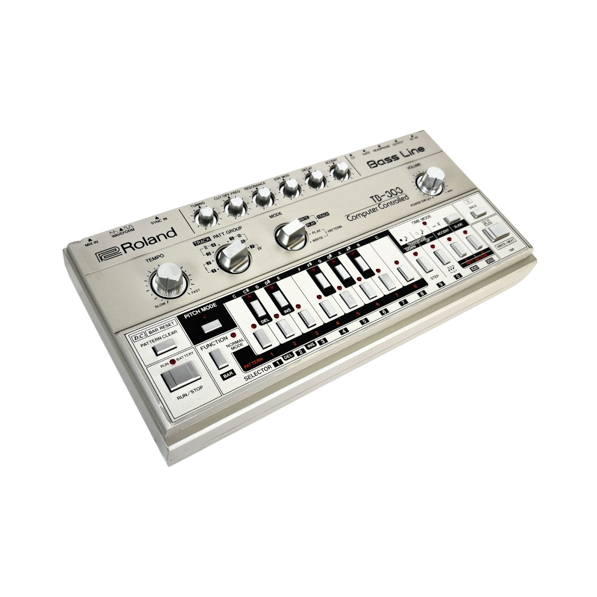 Roland TB-303 Bass Line - SN 163500 left