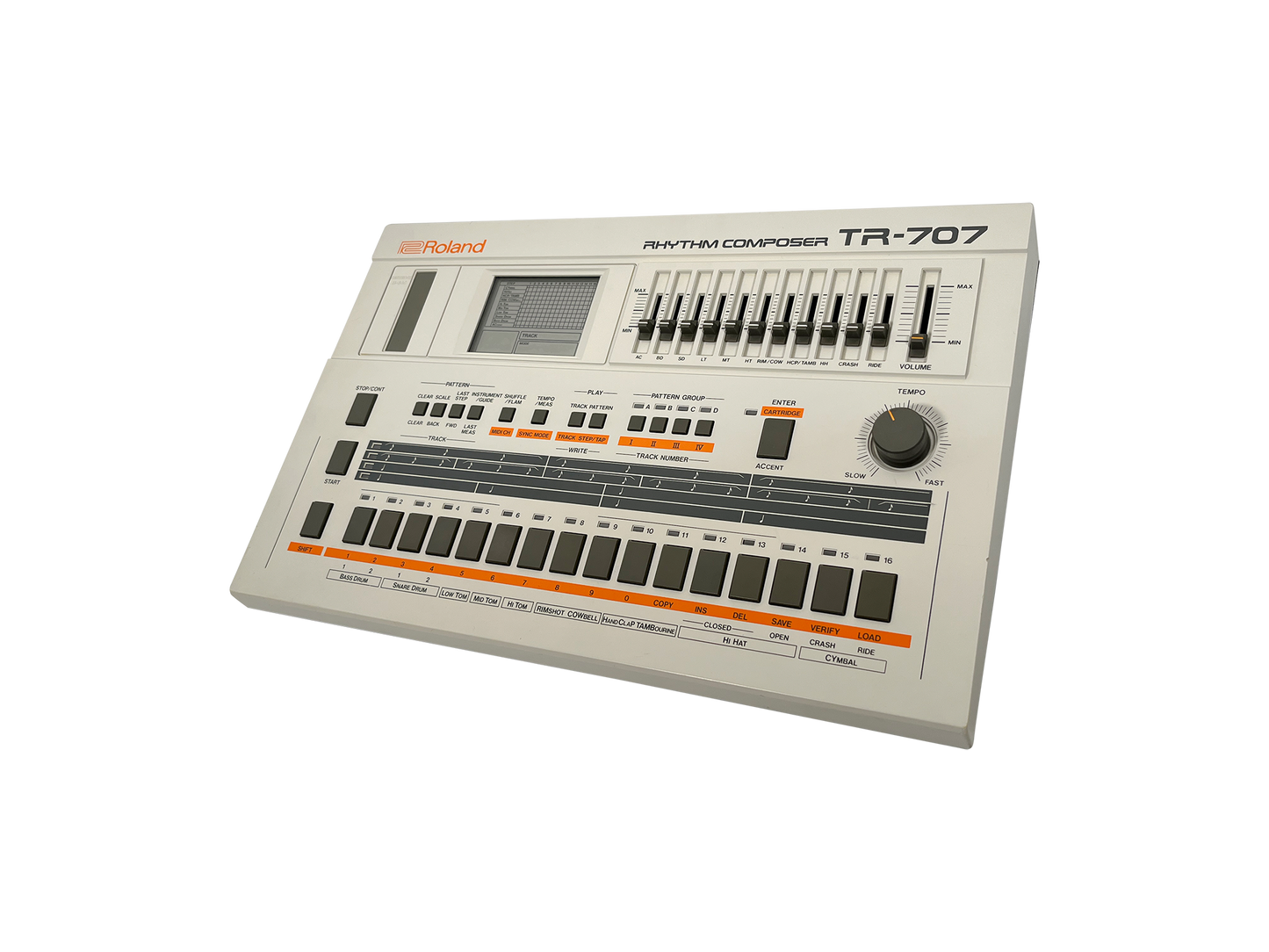 Roland TR-707 Expanded (727 808 909 + 4 Soundgas Banks)