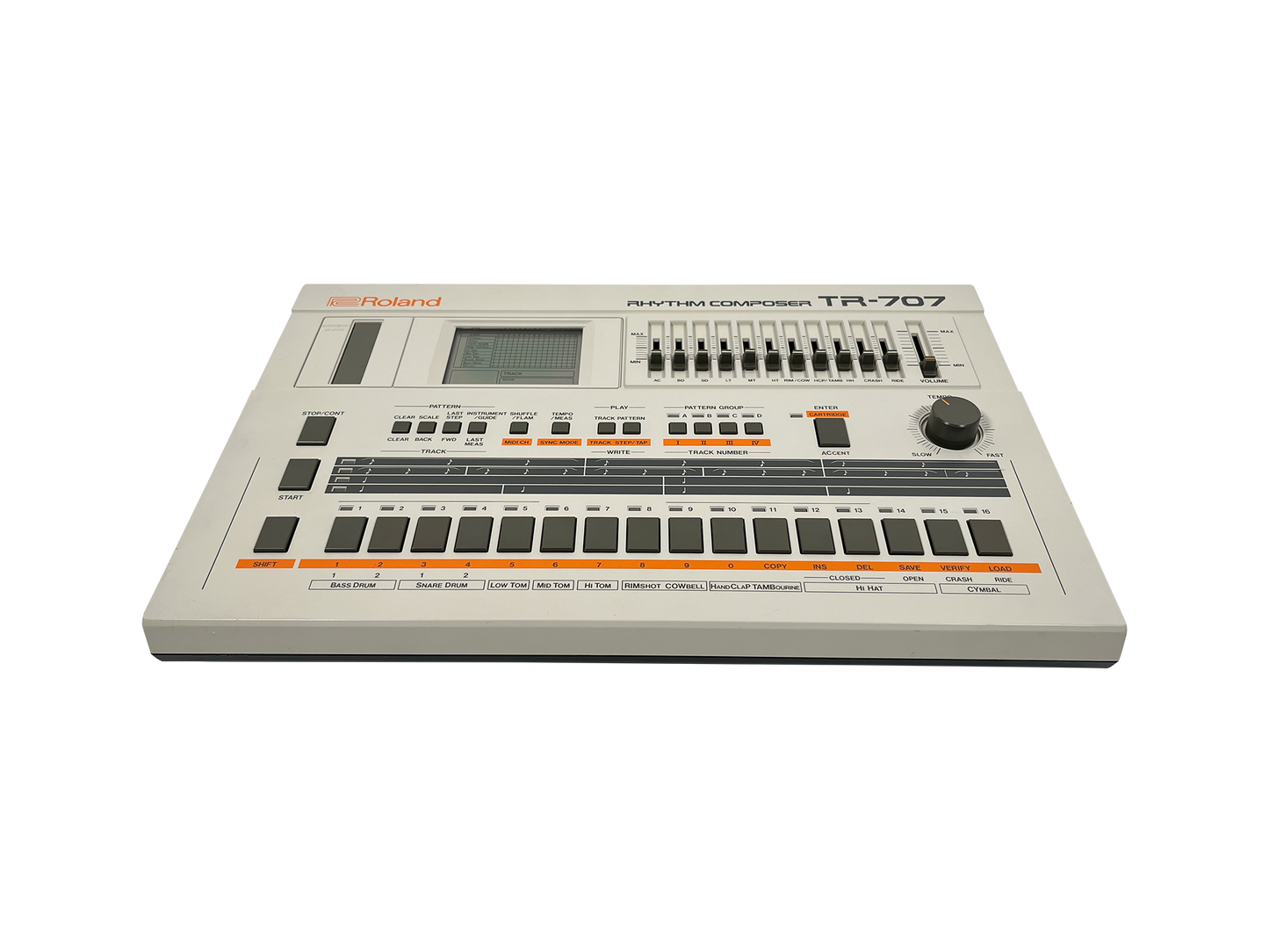 Roland TR-707 Expanded (727 808 909 + 4 Soundgas Banks)