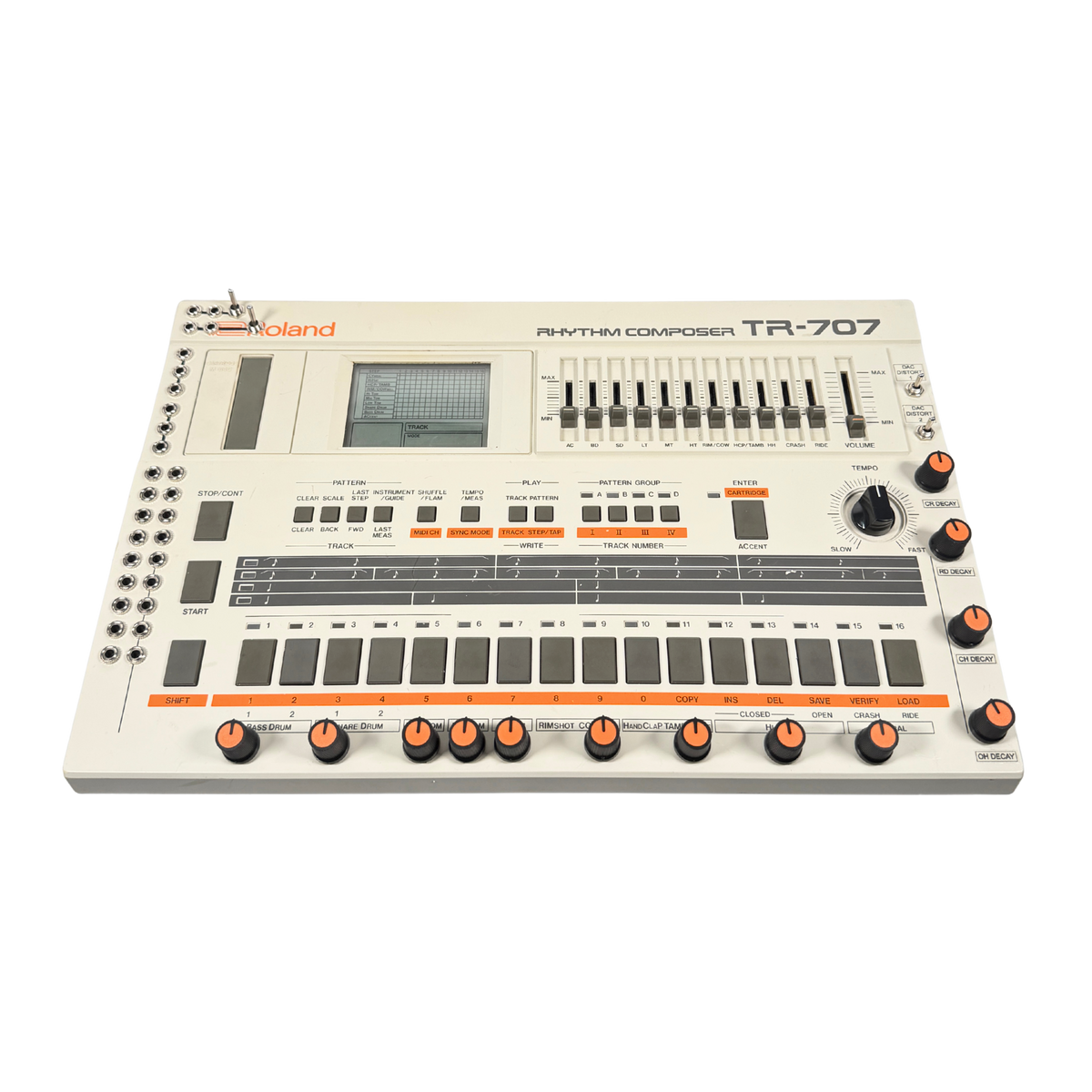 Roland TR-707 Circuitbent