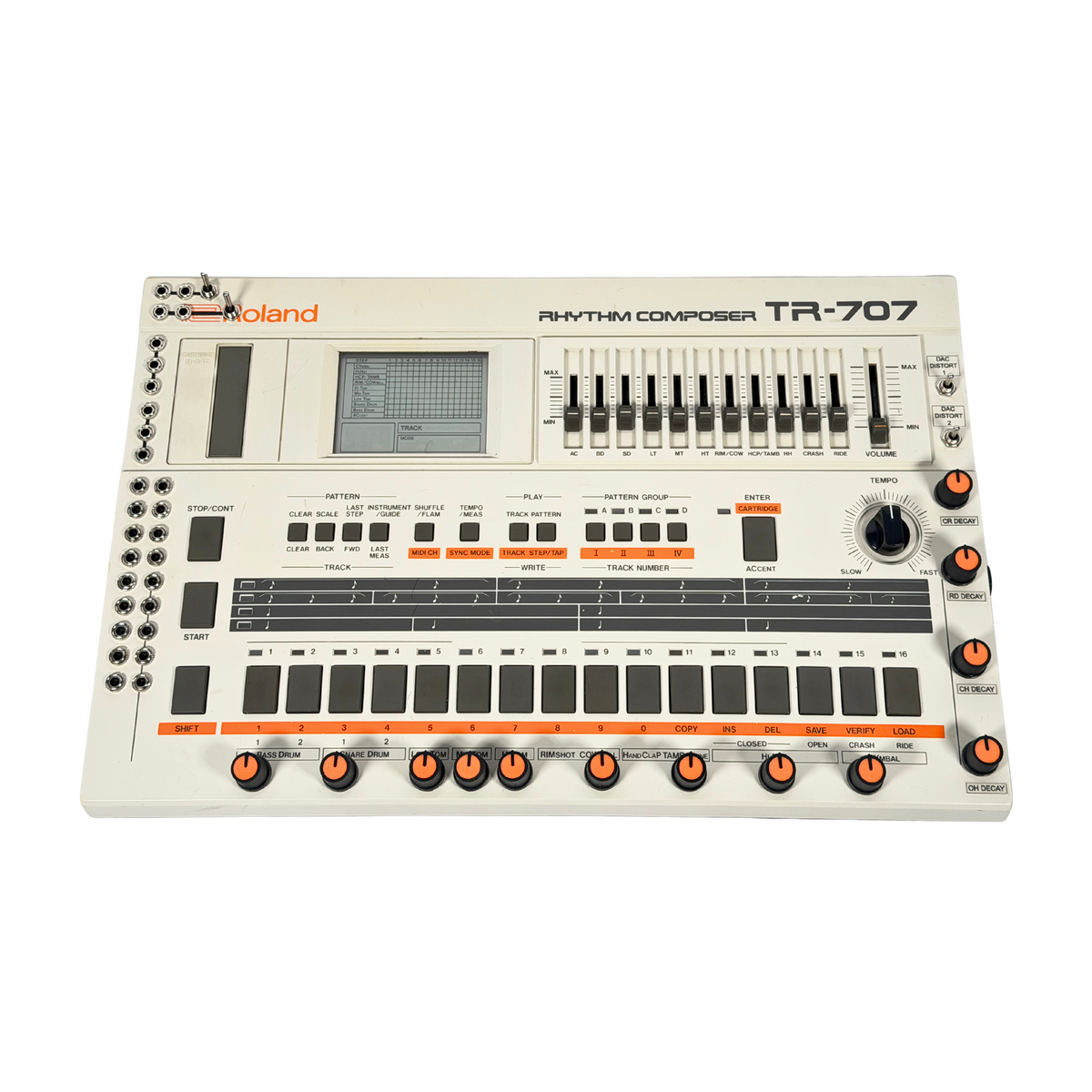 Roland TR-707 Circuitbent