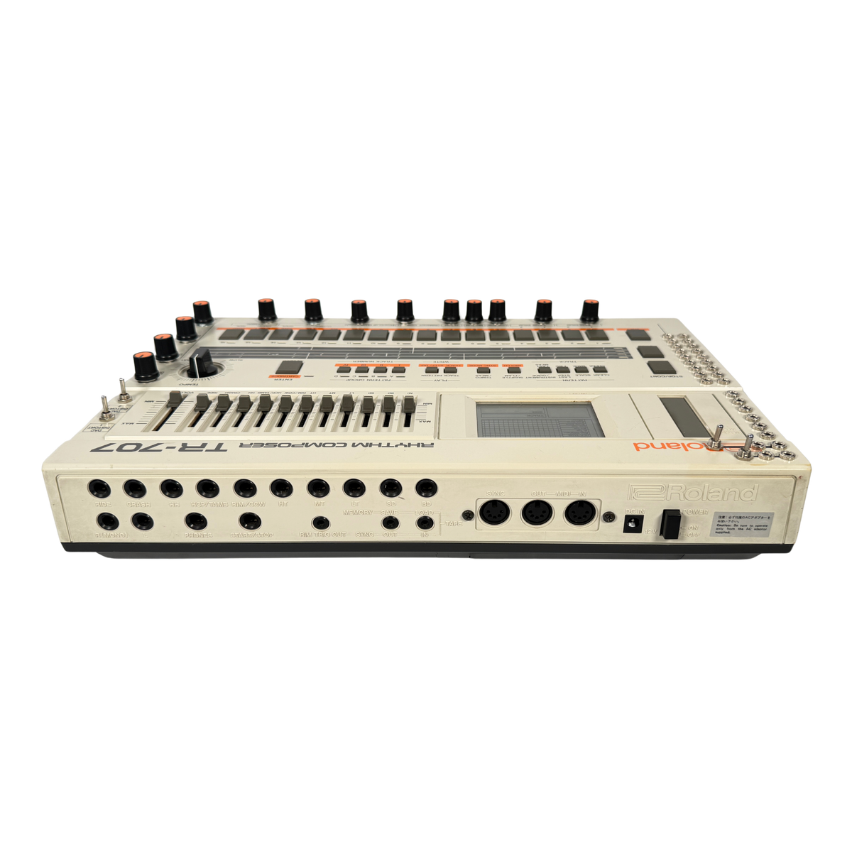 Roland TR-707 Circuitbent