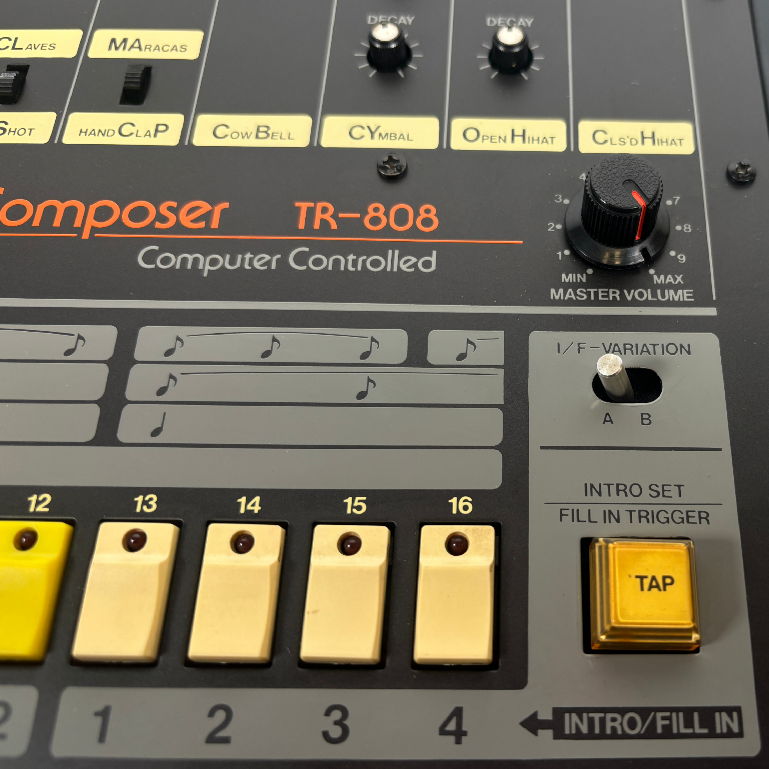 Roland TR-808 Rhythm Composer - SN 166095_