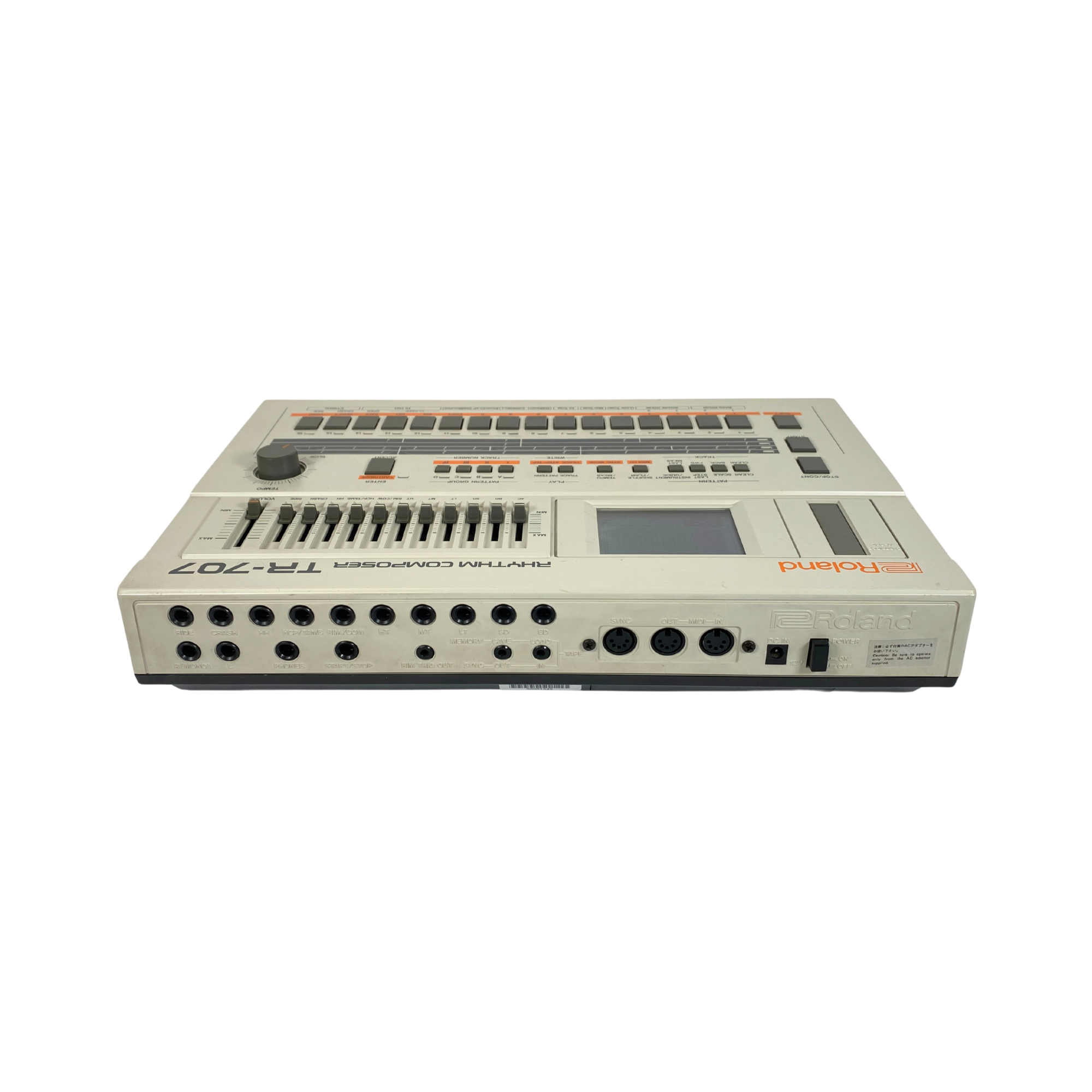 Roland TR-707 Rear (493100)
